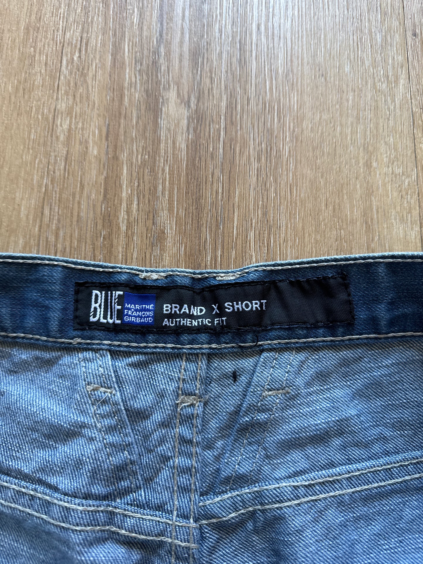 Vintage Marithe Francois Girbuad Denim Shorts