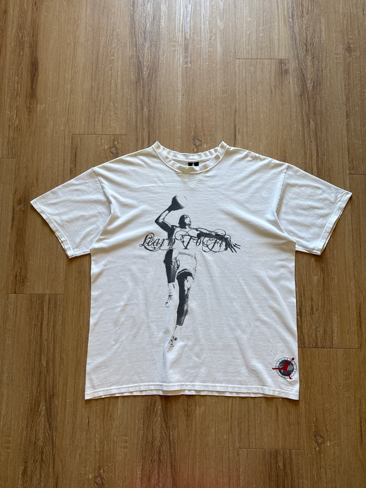 Y2K Air Jordan Learn To Fly Tee