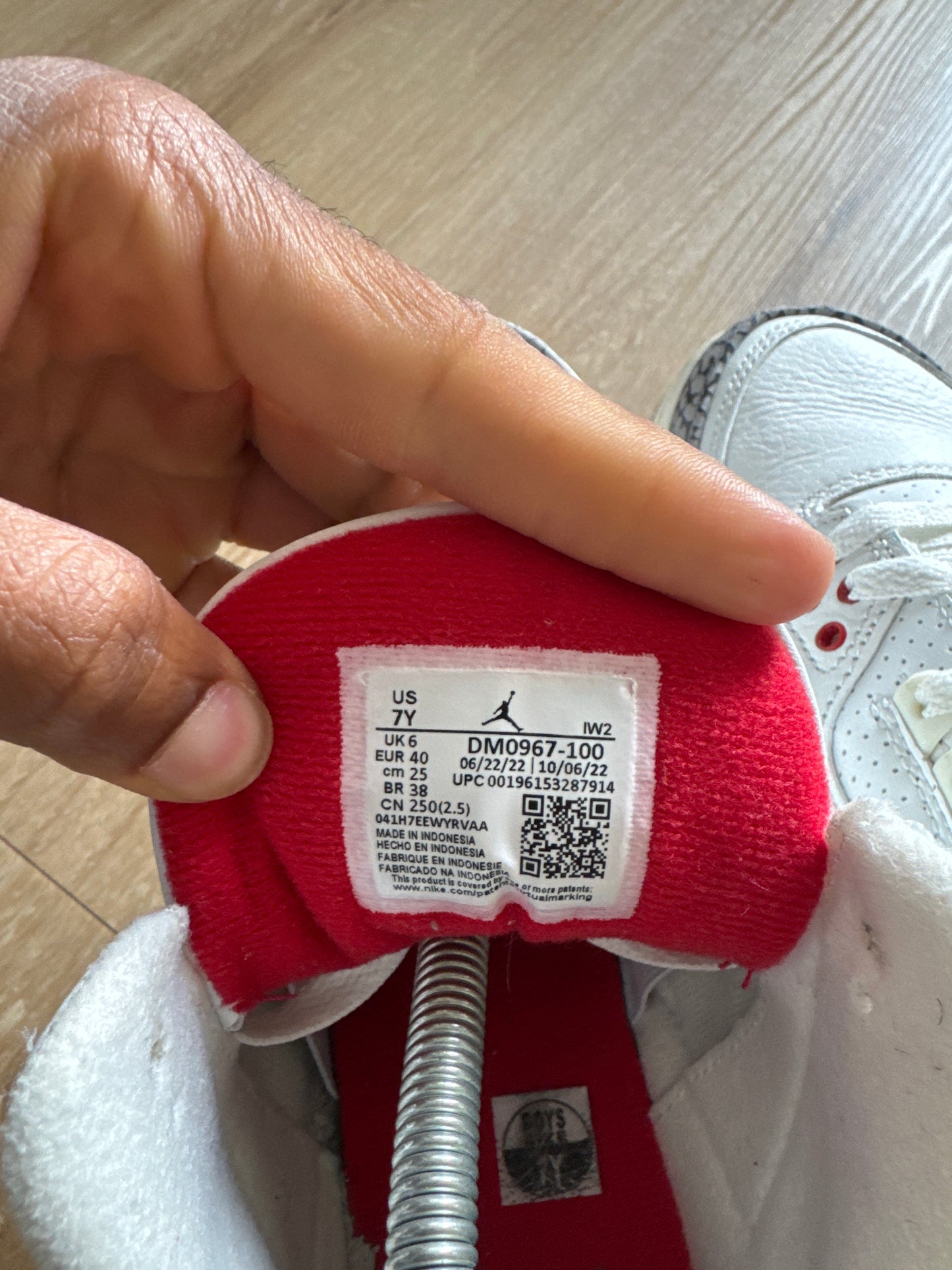 Jordan Retro 3 White Cement Reimagined