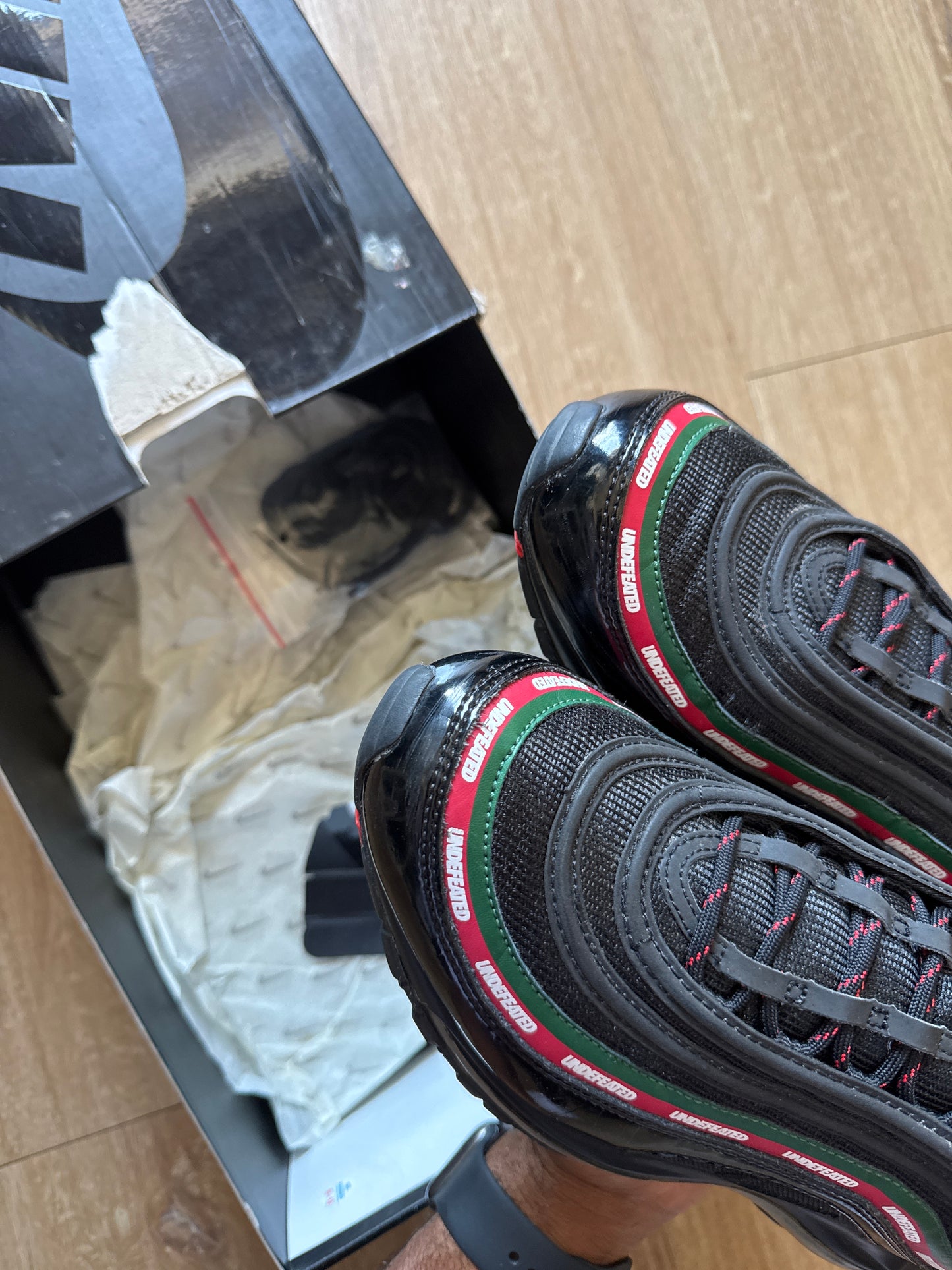 Nike Air Max 97 Undefeated Black
