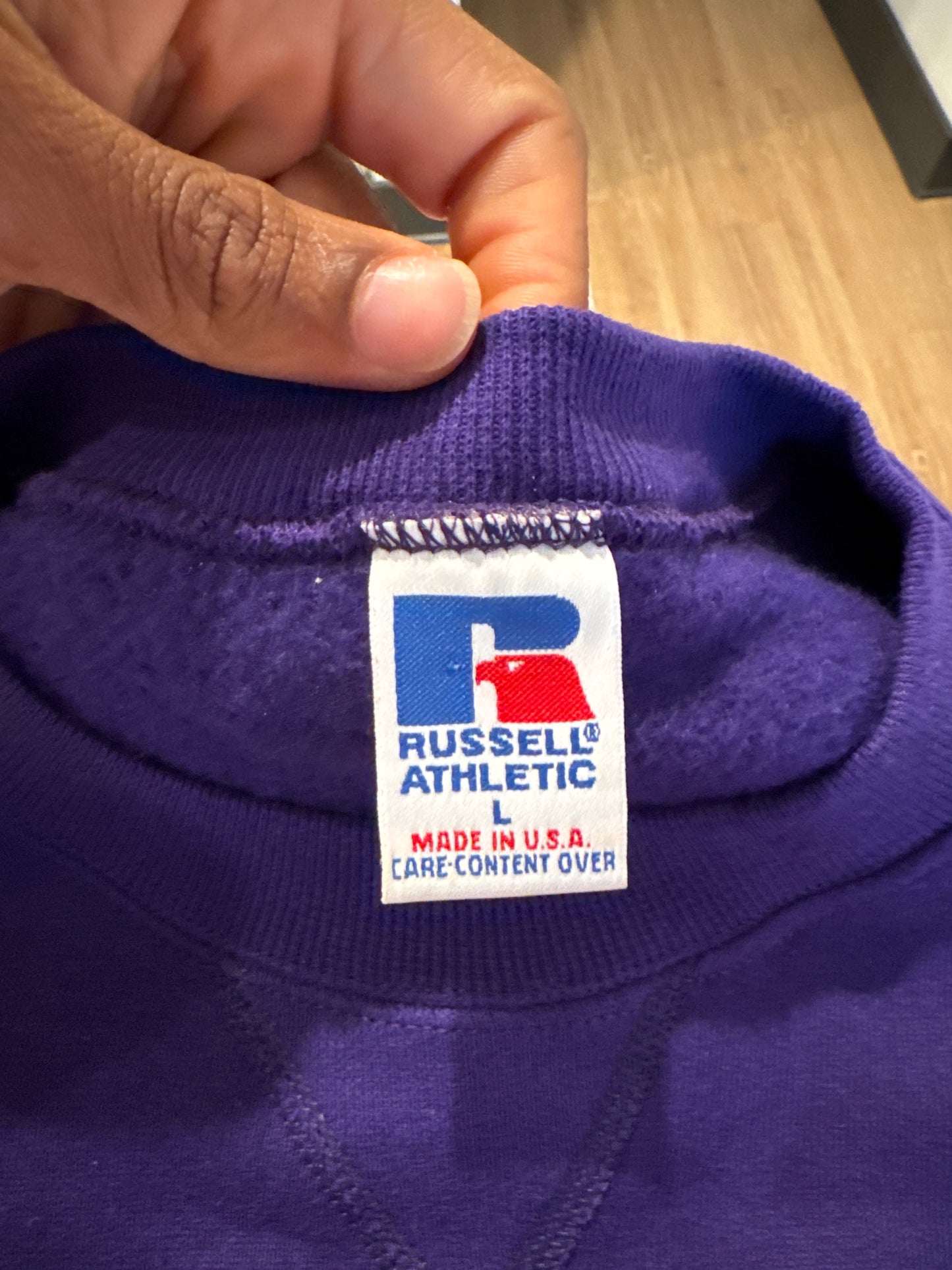 Vintage Russell Athletic University Of Clemson Tigers Sweatshirt