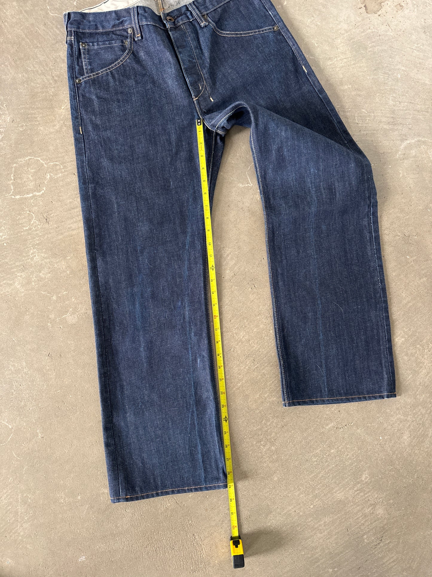 Rag Bone Straight Button Fly Denim Jeans