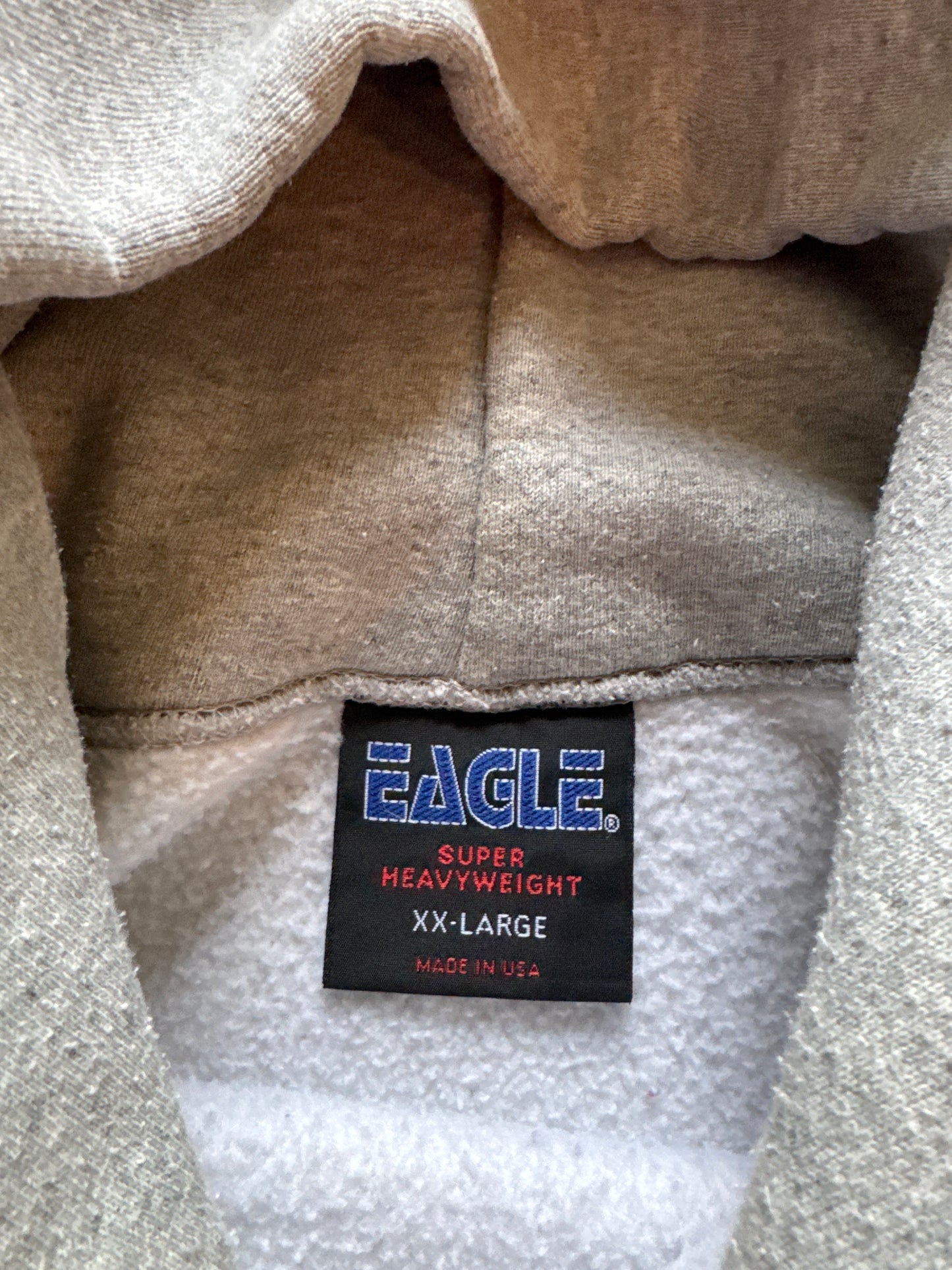 Vintage Eagle Air Force Lacrosse Super Heavyweight Hoodie