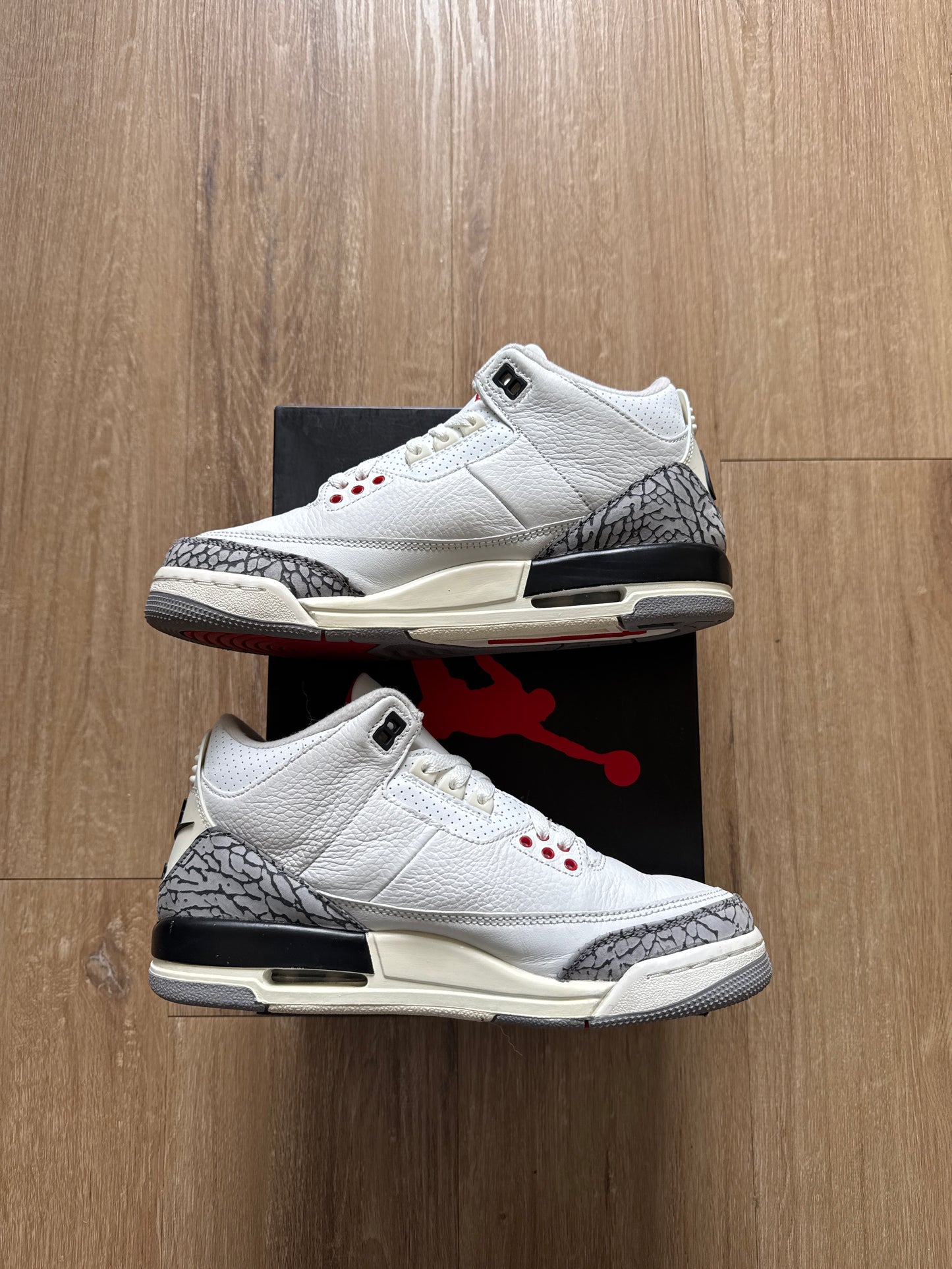 Jordan Retro 3 White Cement Reimagined
