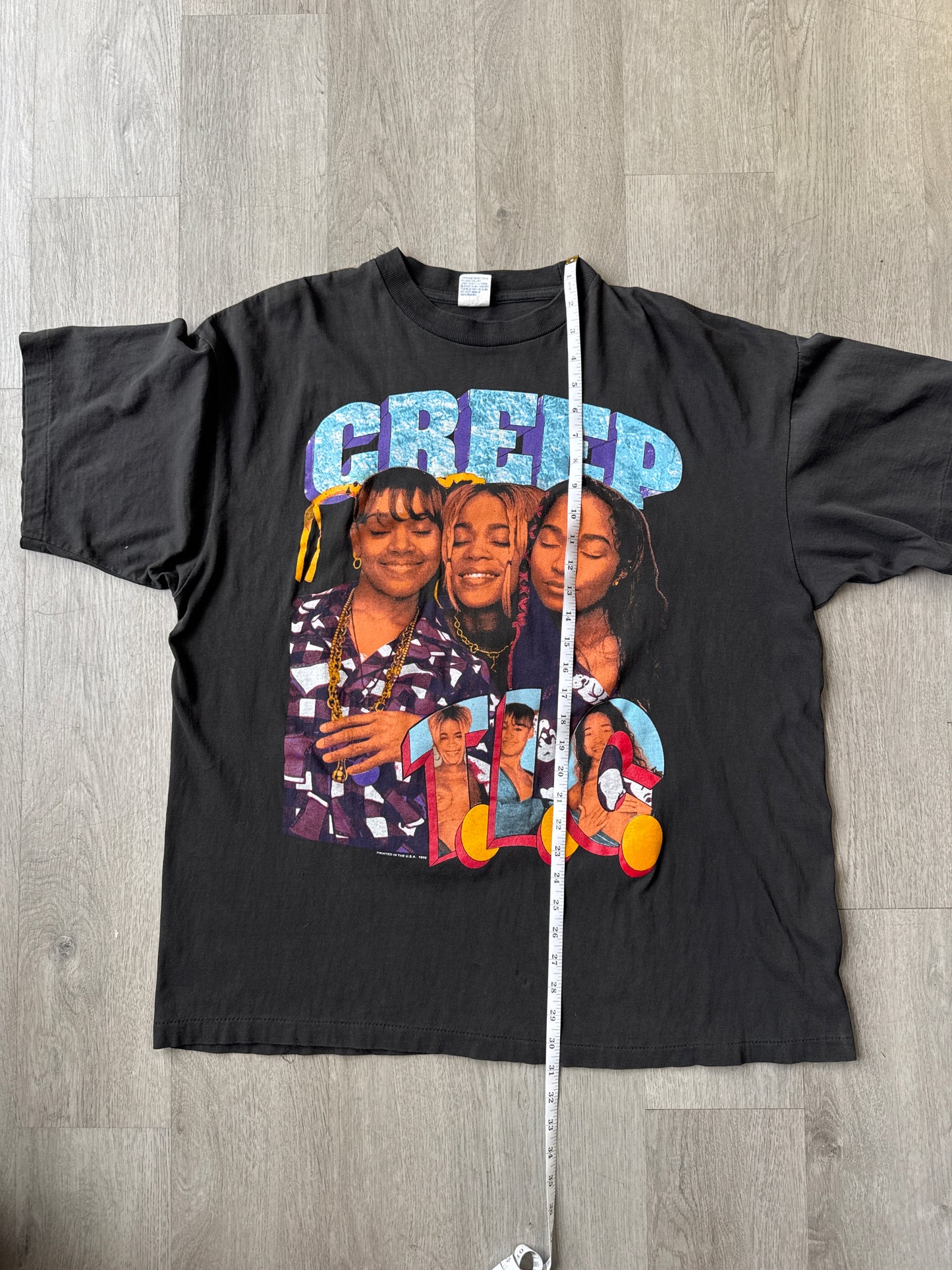 Vintage 1995 TLC Creep Crazy Sexy Cool Rap Tee