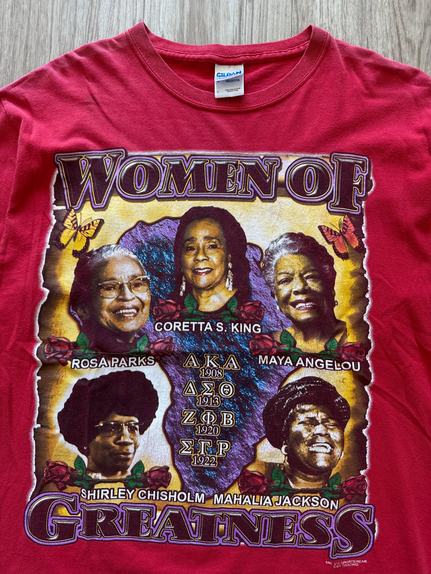 Vintage Women Of Greatness Positive African American Women Black History Tee