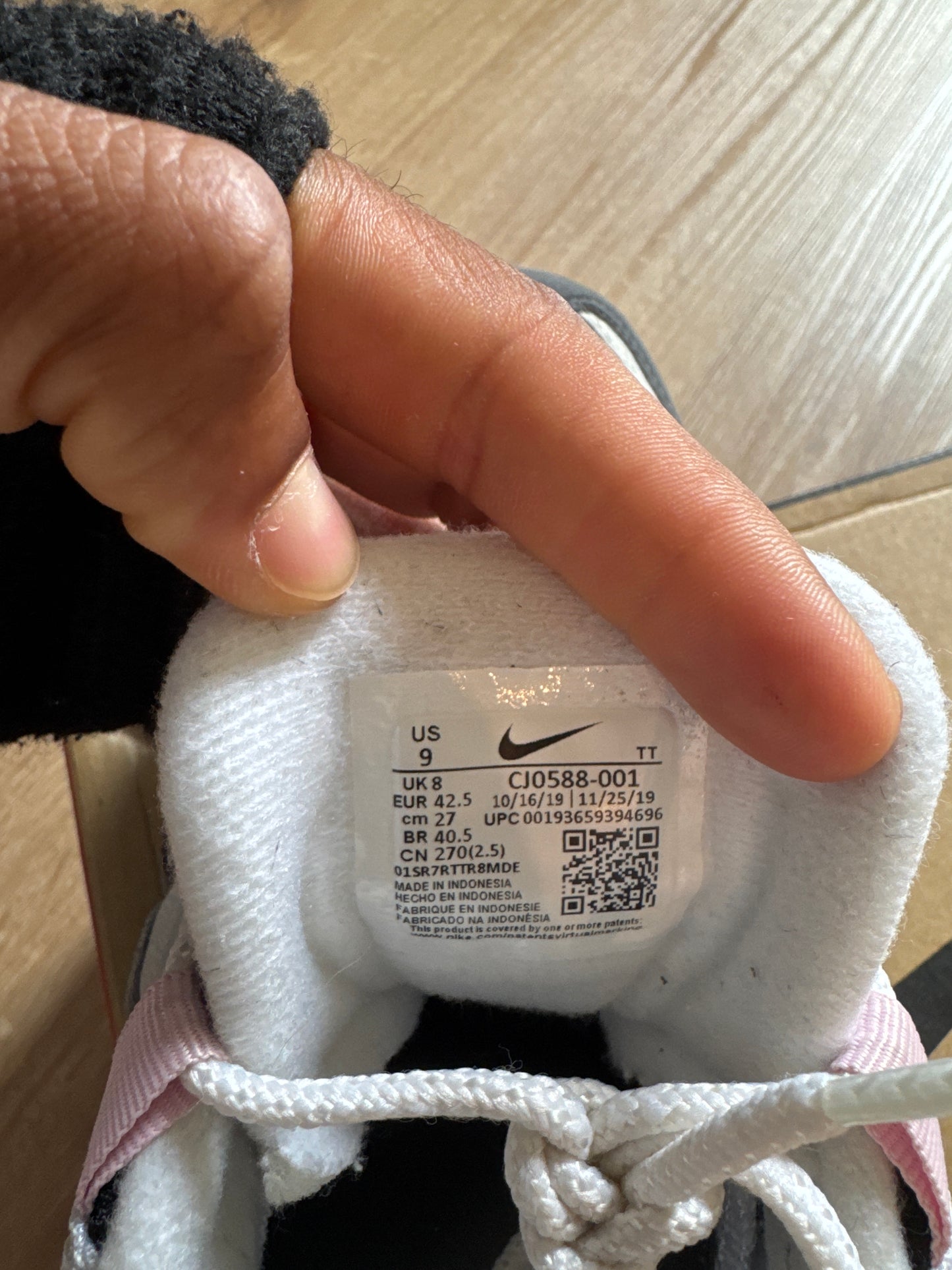 Nike Air Max 95 Gunsmoke Pink Foam