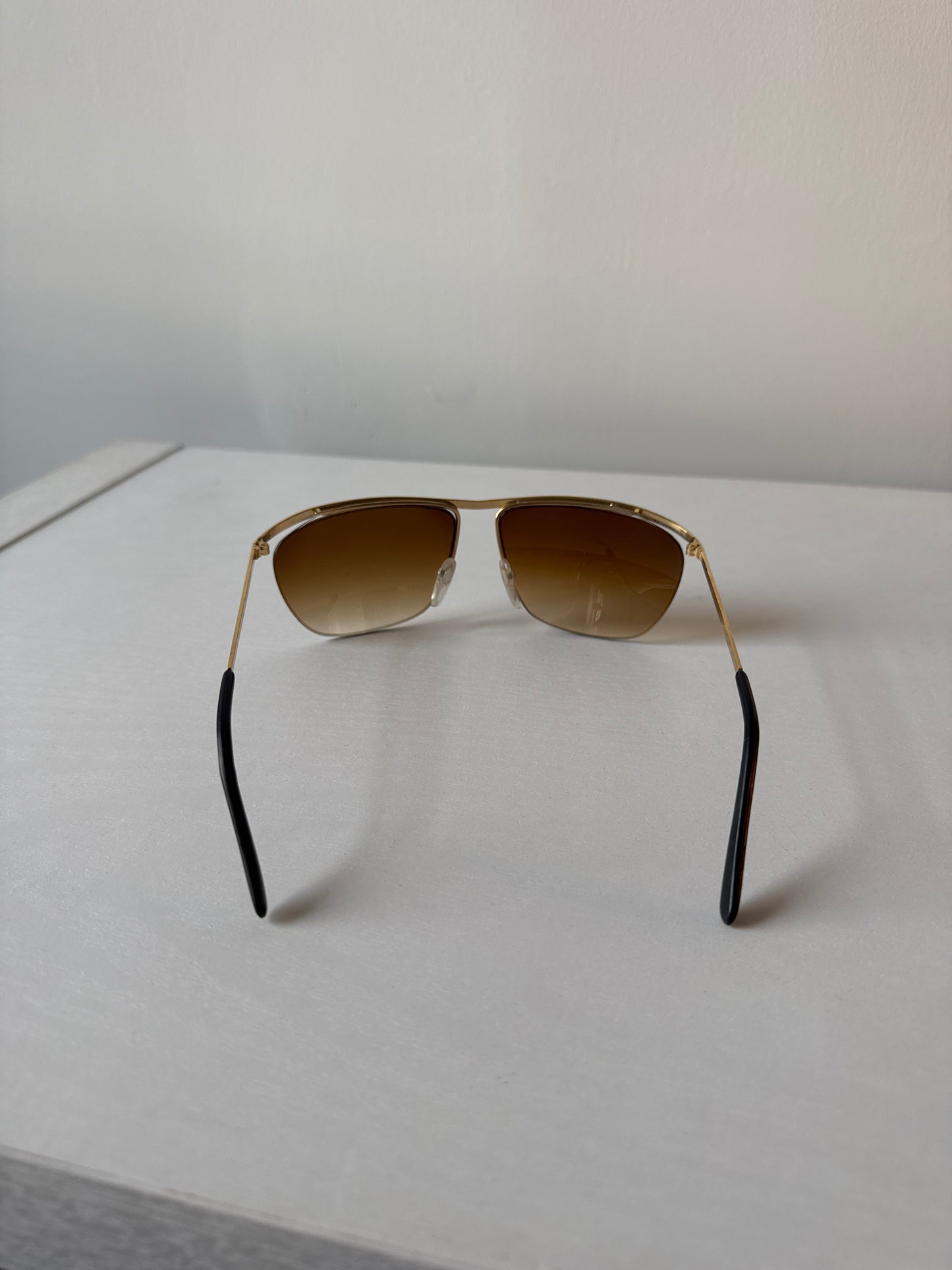 Vintage 90s Gold Frame Sunglasses