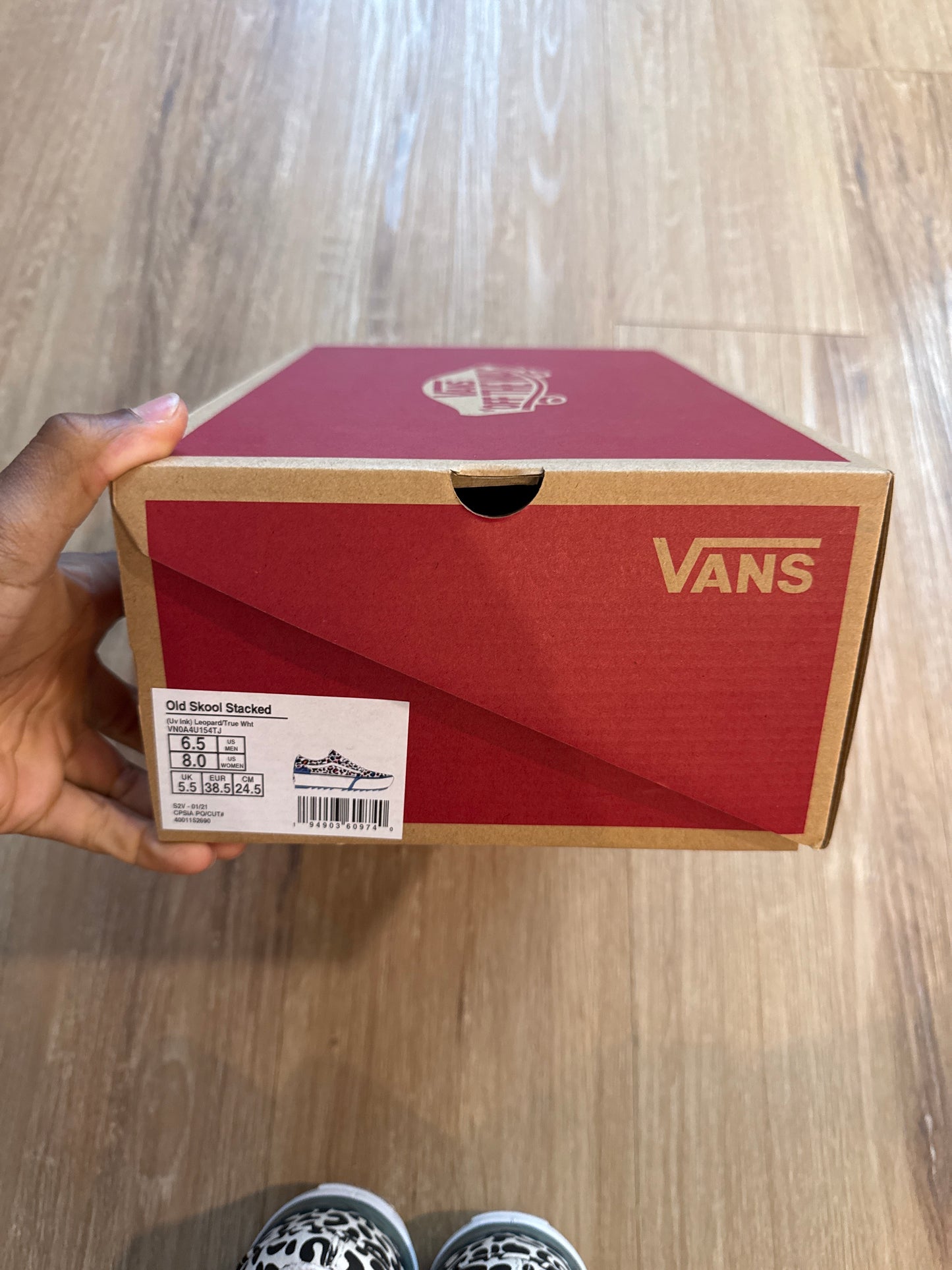 Vans Old Skool Stacked UV Ink Leopard