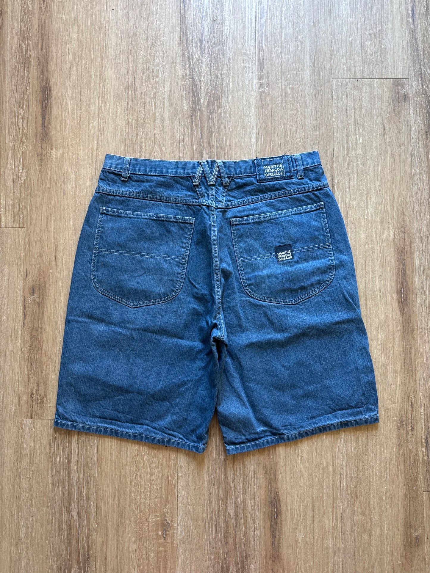 Vintage Marithe Francois Girbuad Denim Shorts