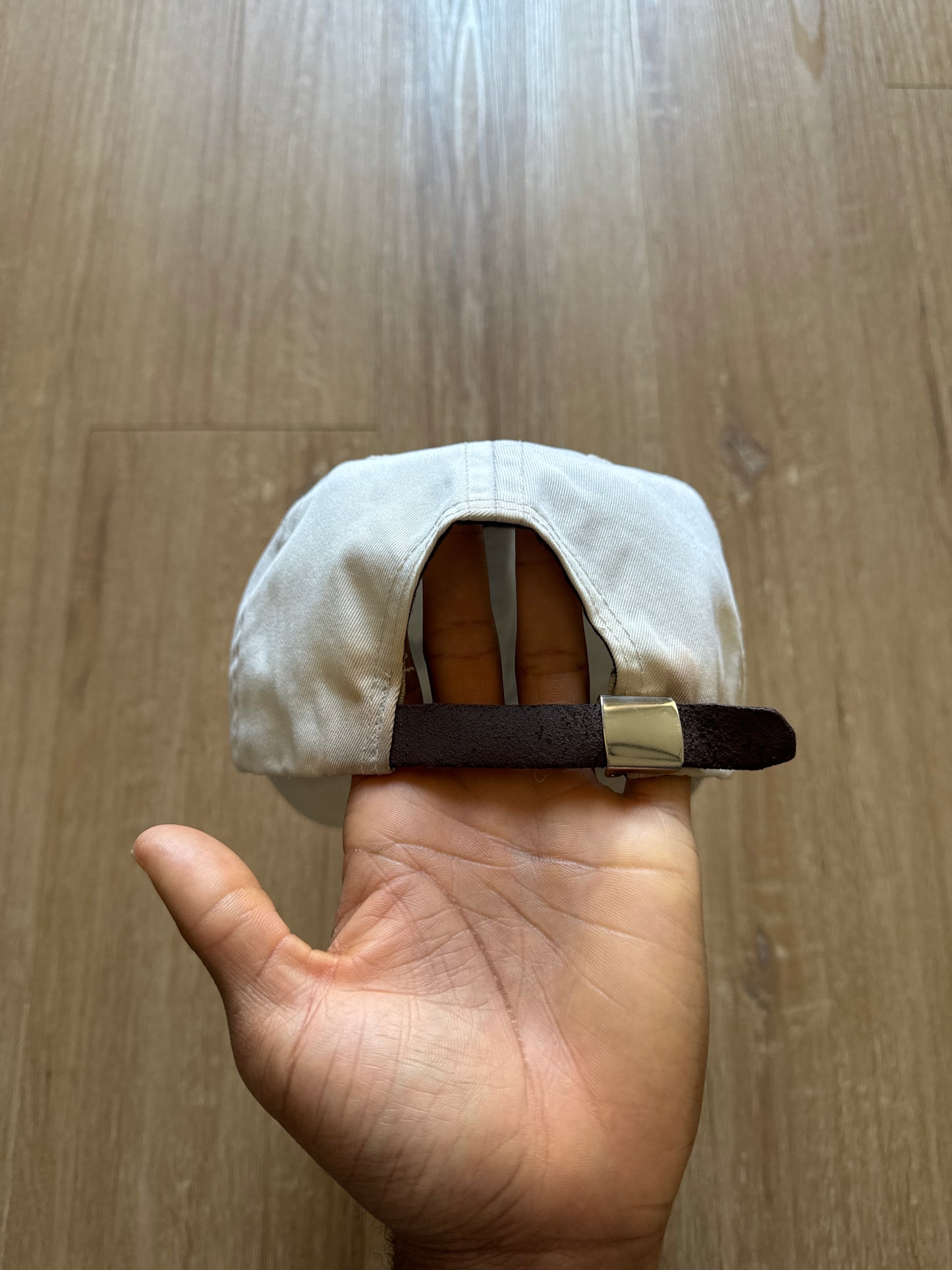 Supreme Classic Logo 6-Panel White Hat