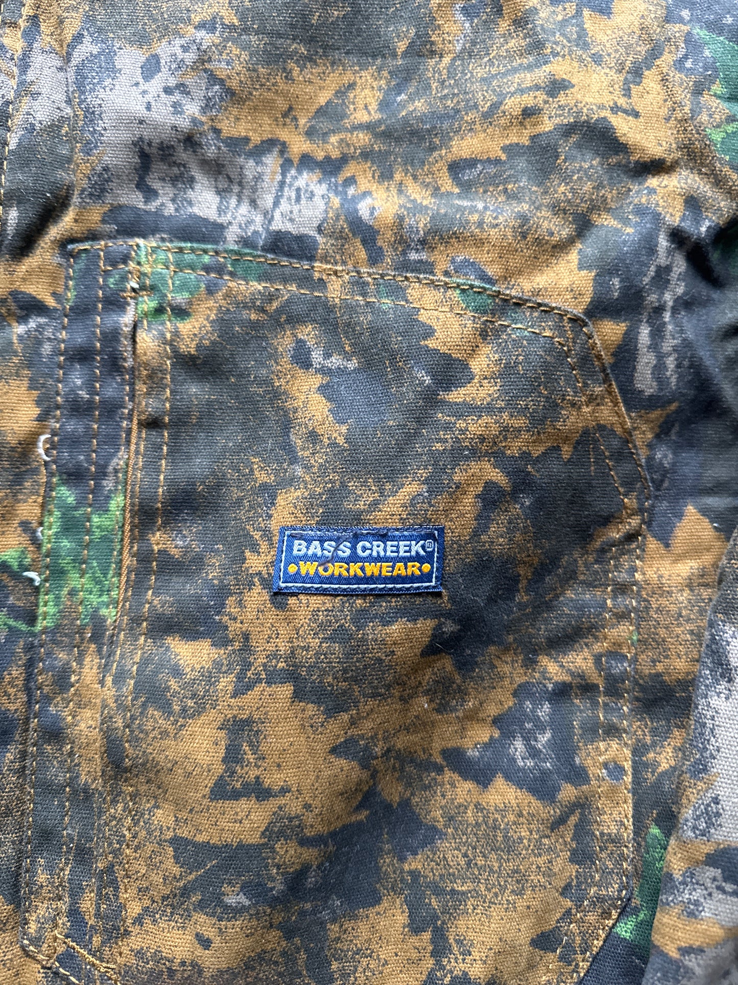 Bass Creek Workwear Forest Camo Overalls