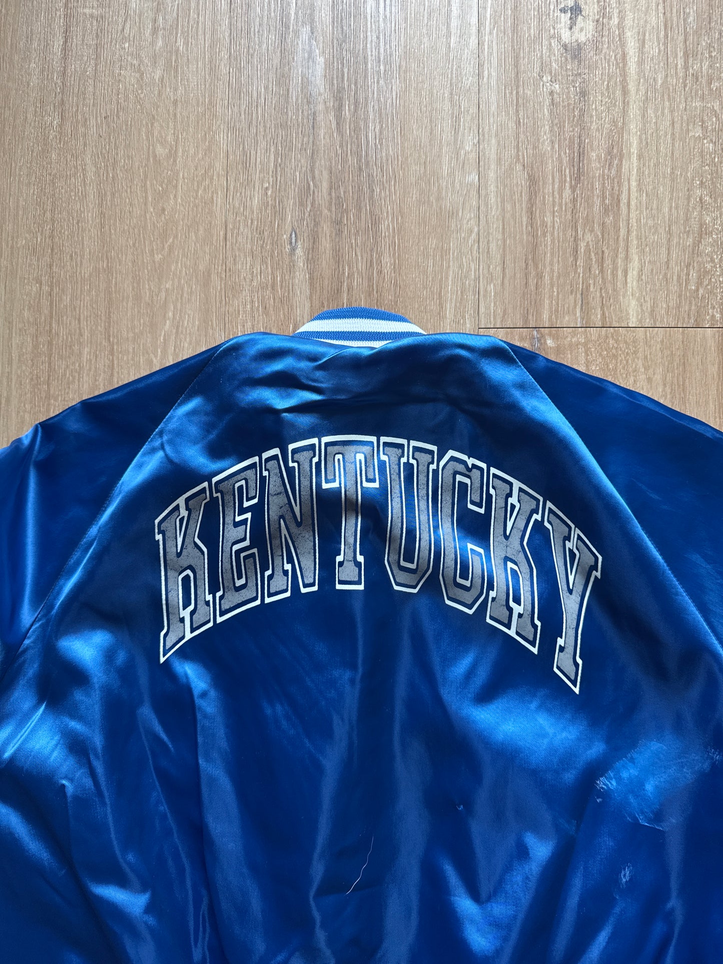 Vintage Chalk Line University Of Kentucky Wildcats Satin Jacket