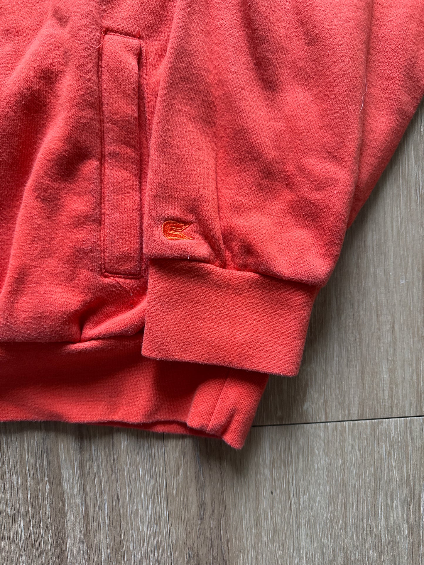 Vintage Colosseum University Of Clemson Tigers Half Zip Pullover