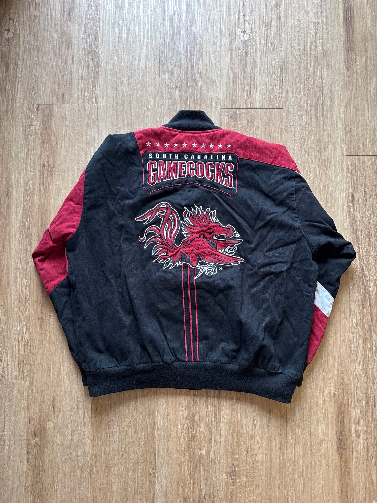 Vintage Carl Banks University Of South Carolina Gamecocks Varsity Letterman Jacket