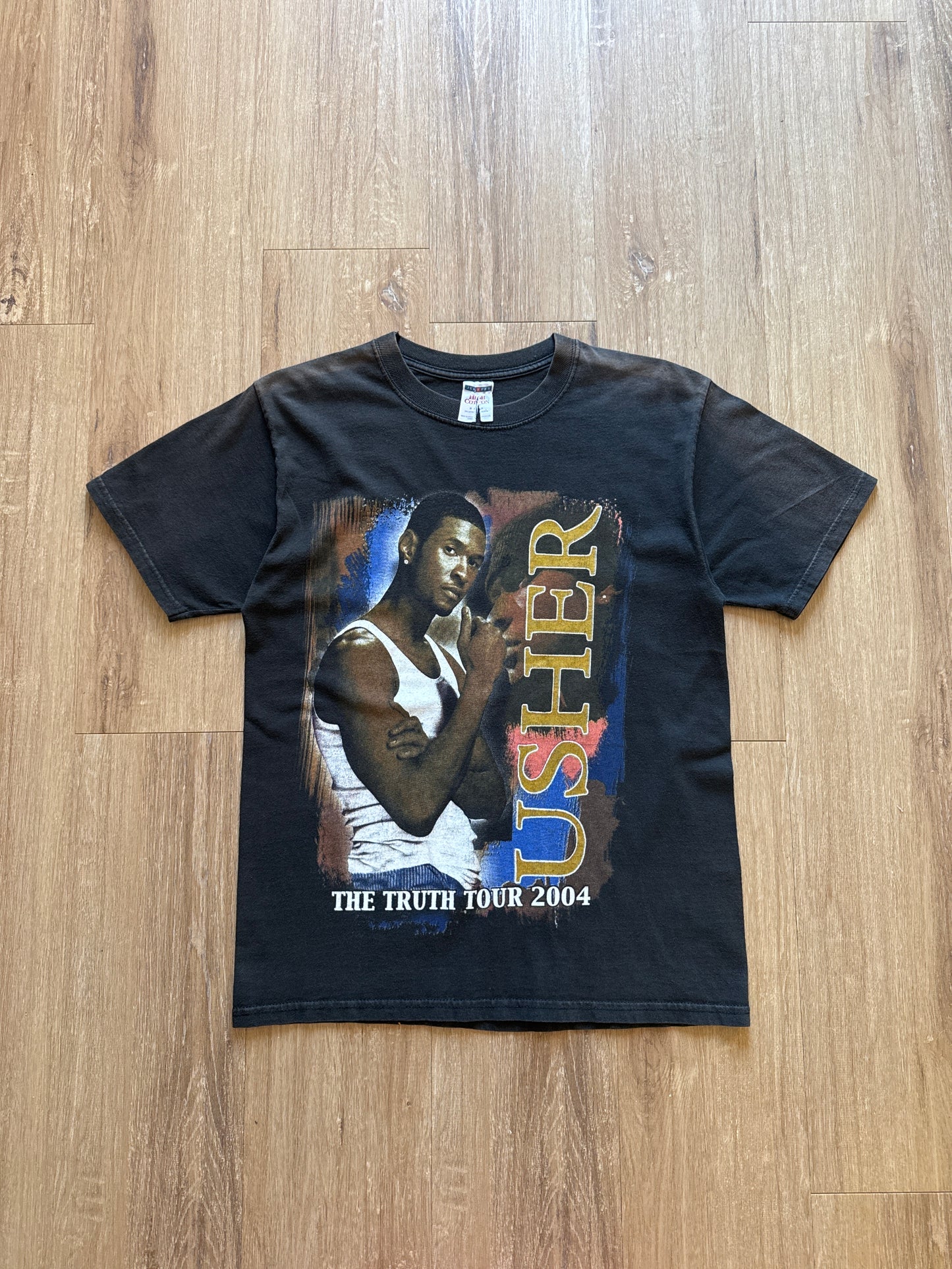 Vintage Y2K 2004 Usher Kanye West The Truth Tour Tee