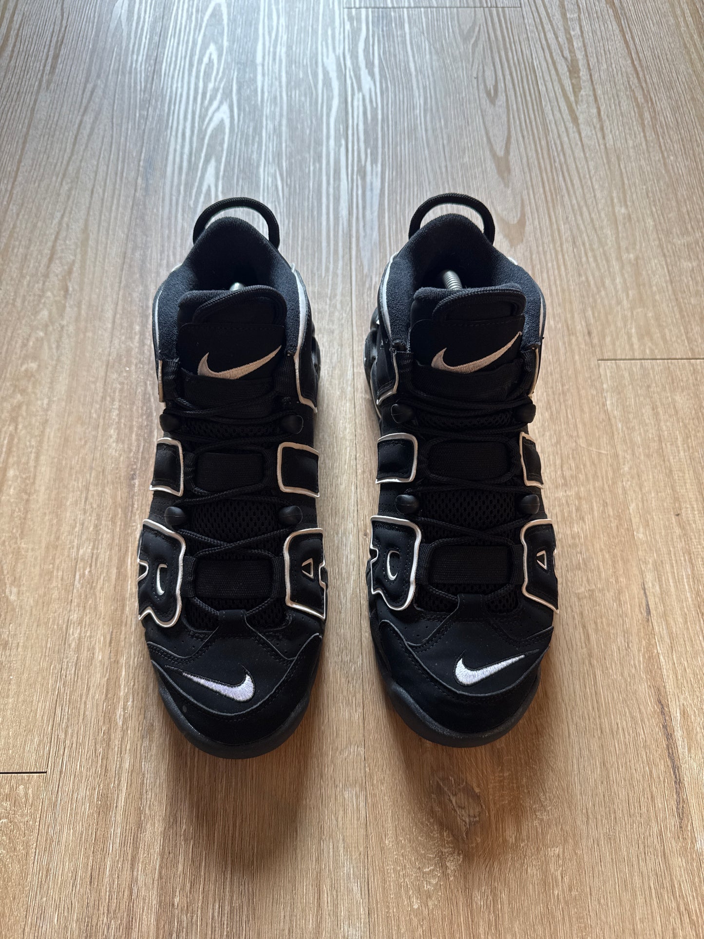 Nike Air More Uptempo Black White