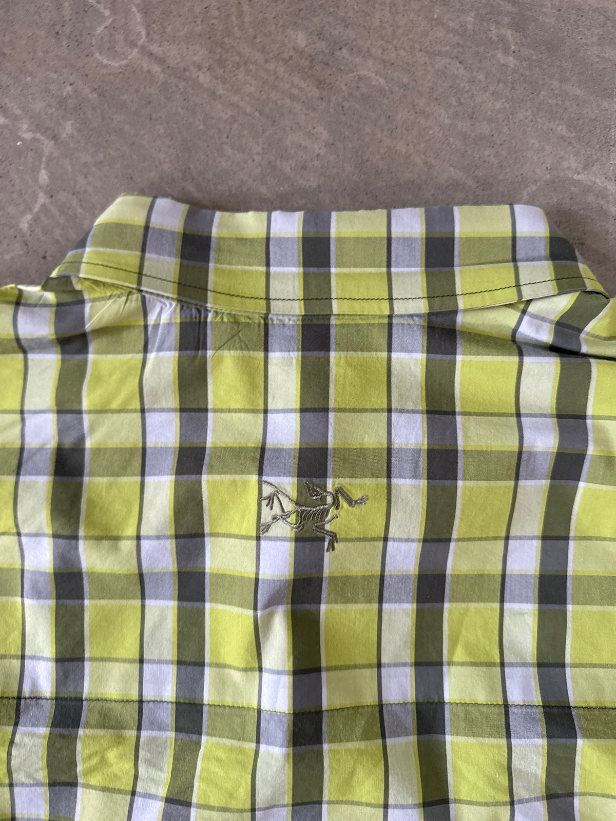 Arc’teryx Plaid Button Up Short Sleeve Shirt