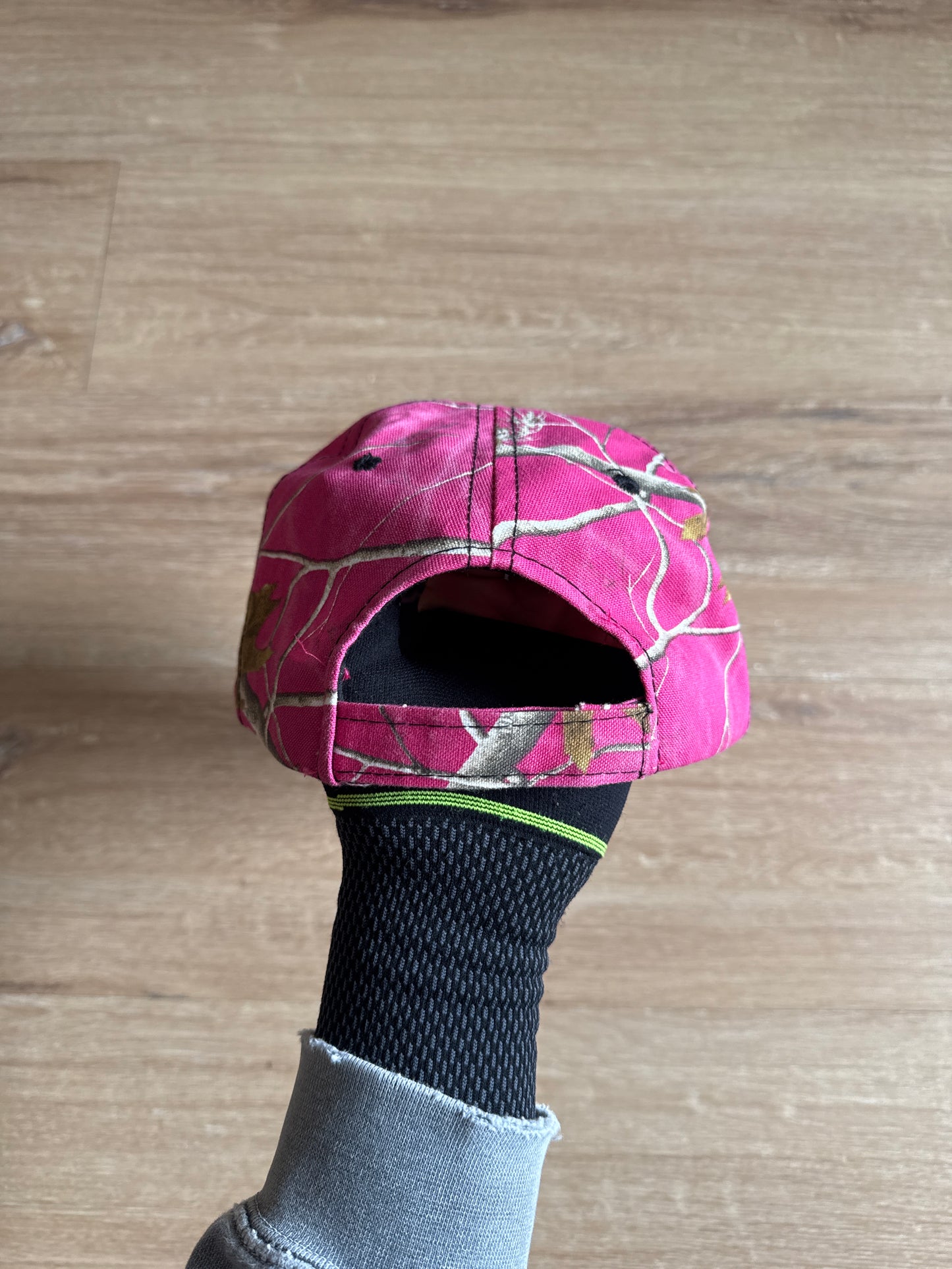Real Tree Pink Camo Strapback Hat