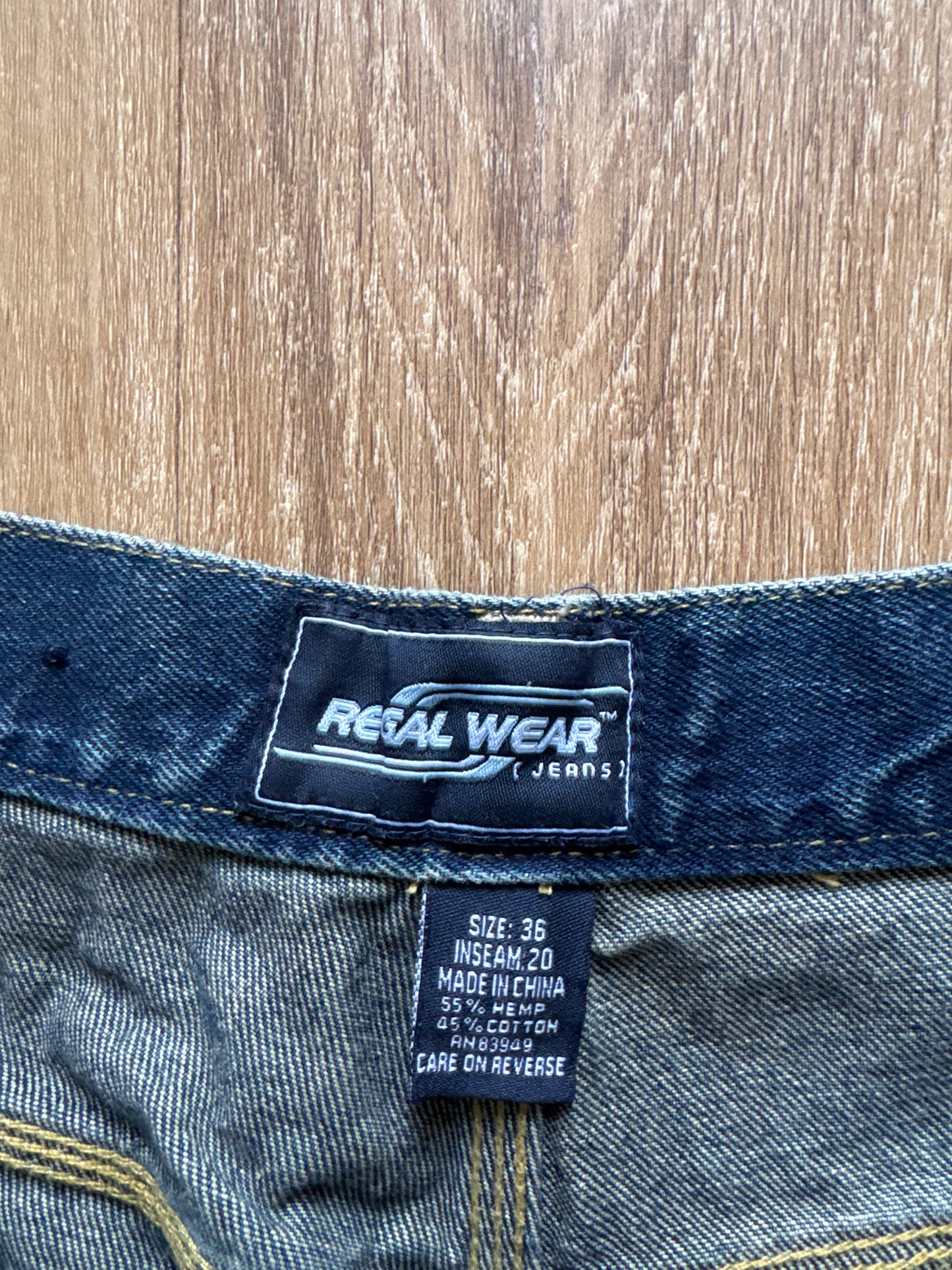 Y2K Regal Wear Denim Jean Long Shorts Jorts
