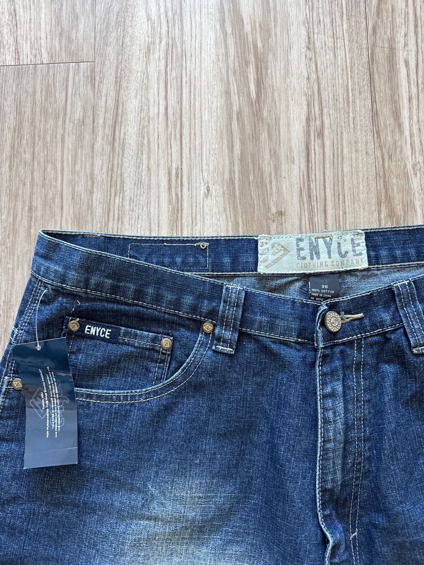 Vintage Y2K Enyce Clothing Company Denim Cargo Shorts