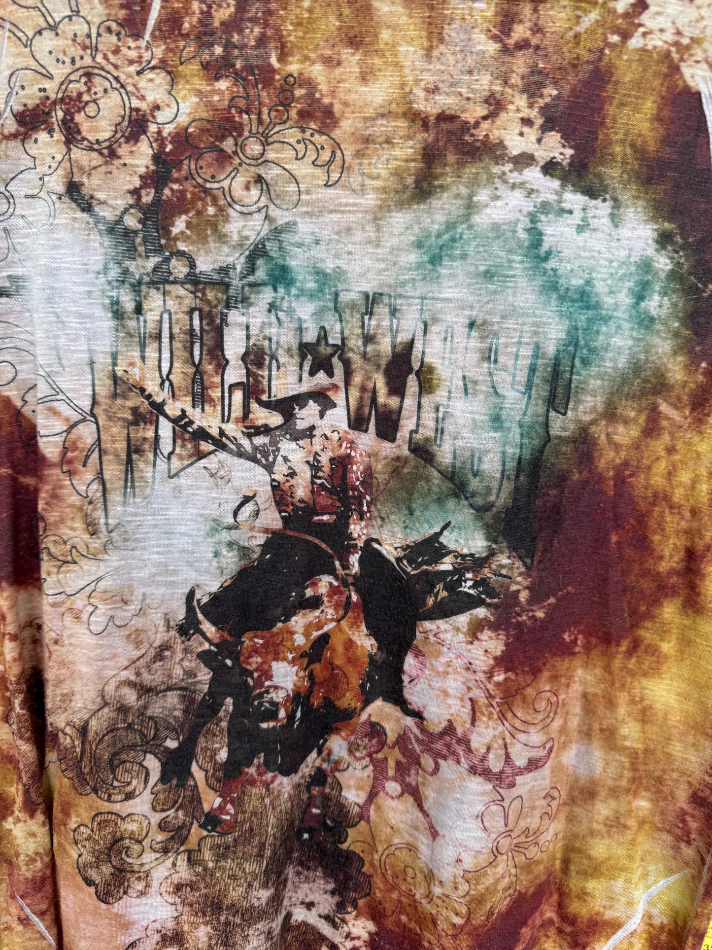 Y2K Women’s Live & Let Live Wild West Tee