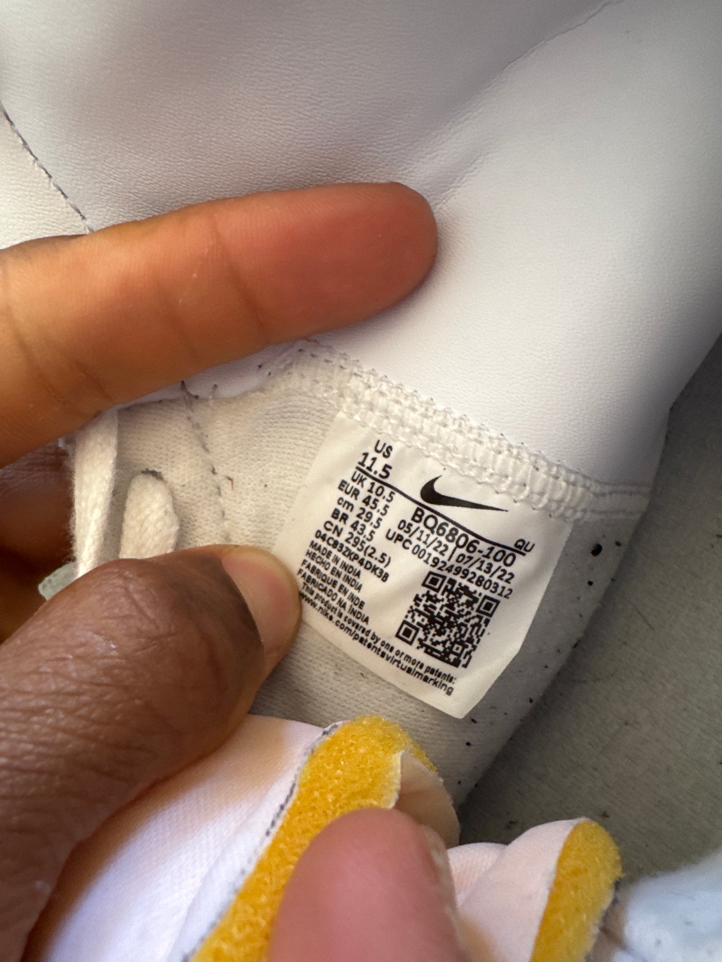 Nike Blazer Mid 77 Vintage White Black
