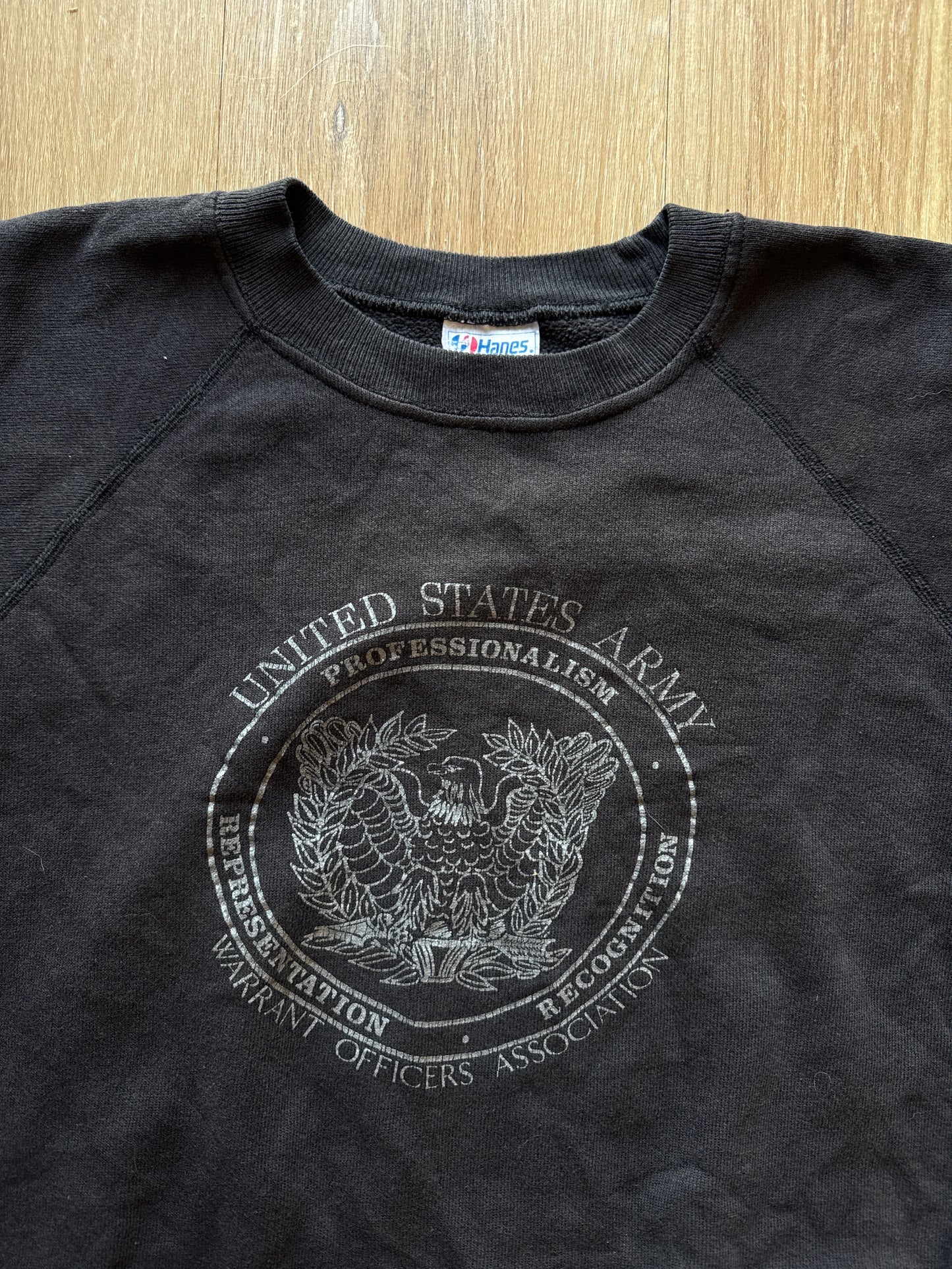 Vintage United States Army Warrant Officers Association Sweatshirt 