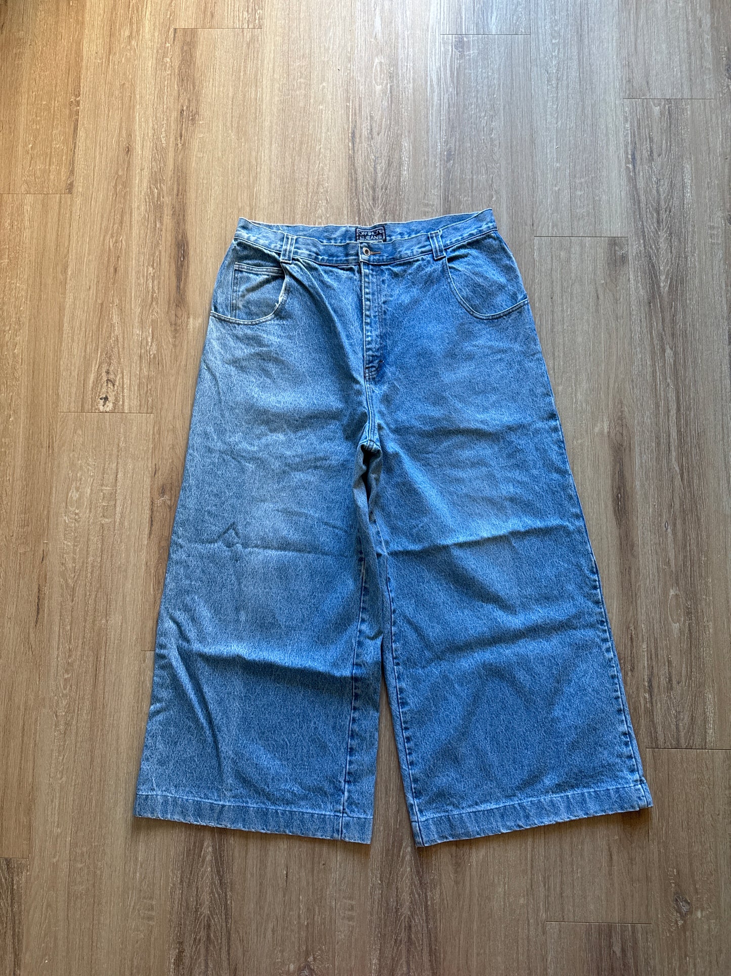Vintage Y2K Elephant Leg Super Baggy Off Shore Denim Jeans