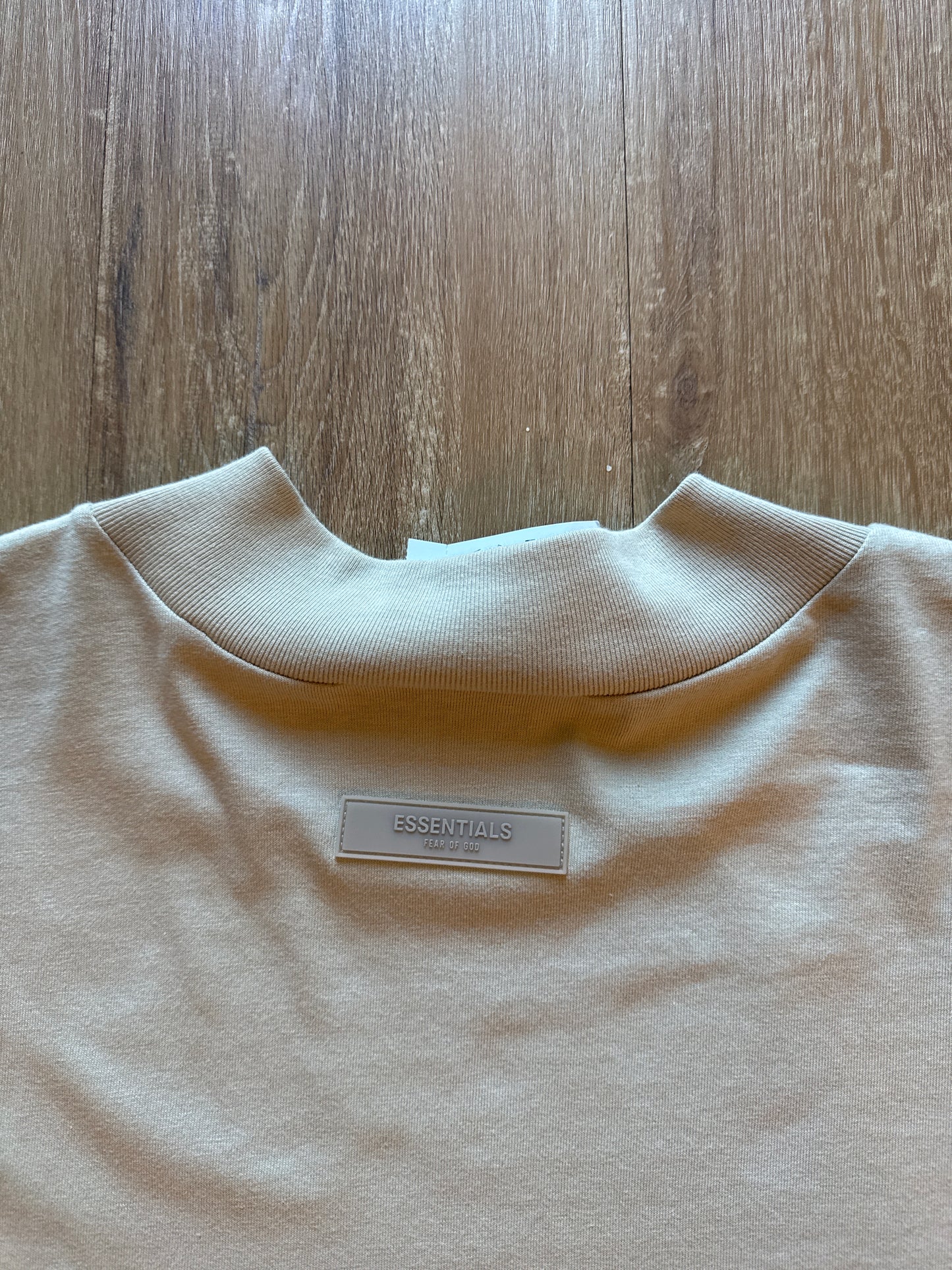 Fear Of God Essentials Long Sleeve Wheat Tee
