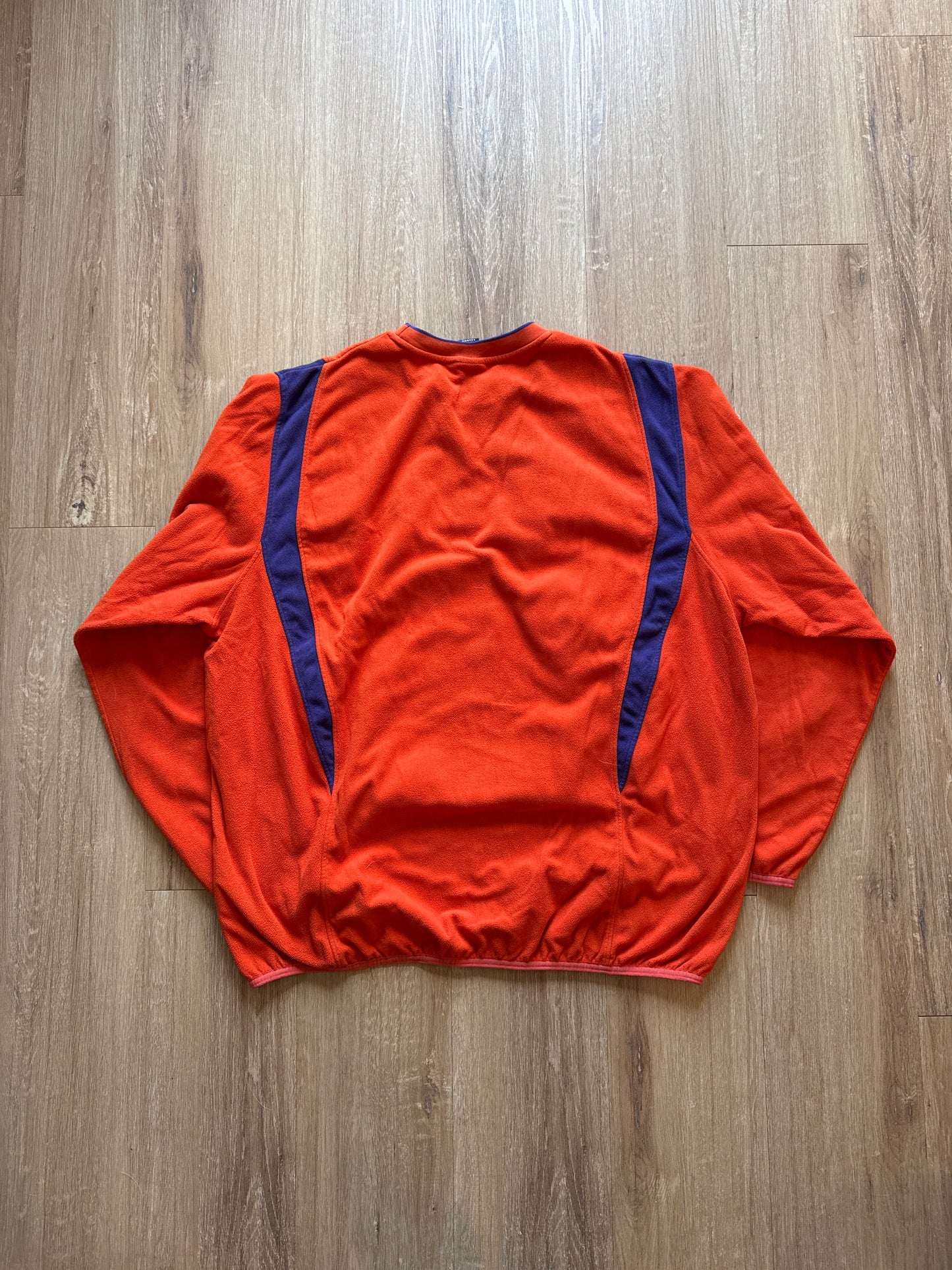 Vintage Nike University Of Clemson Tigers Center Swoosh Fleece Sweatershirt