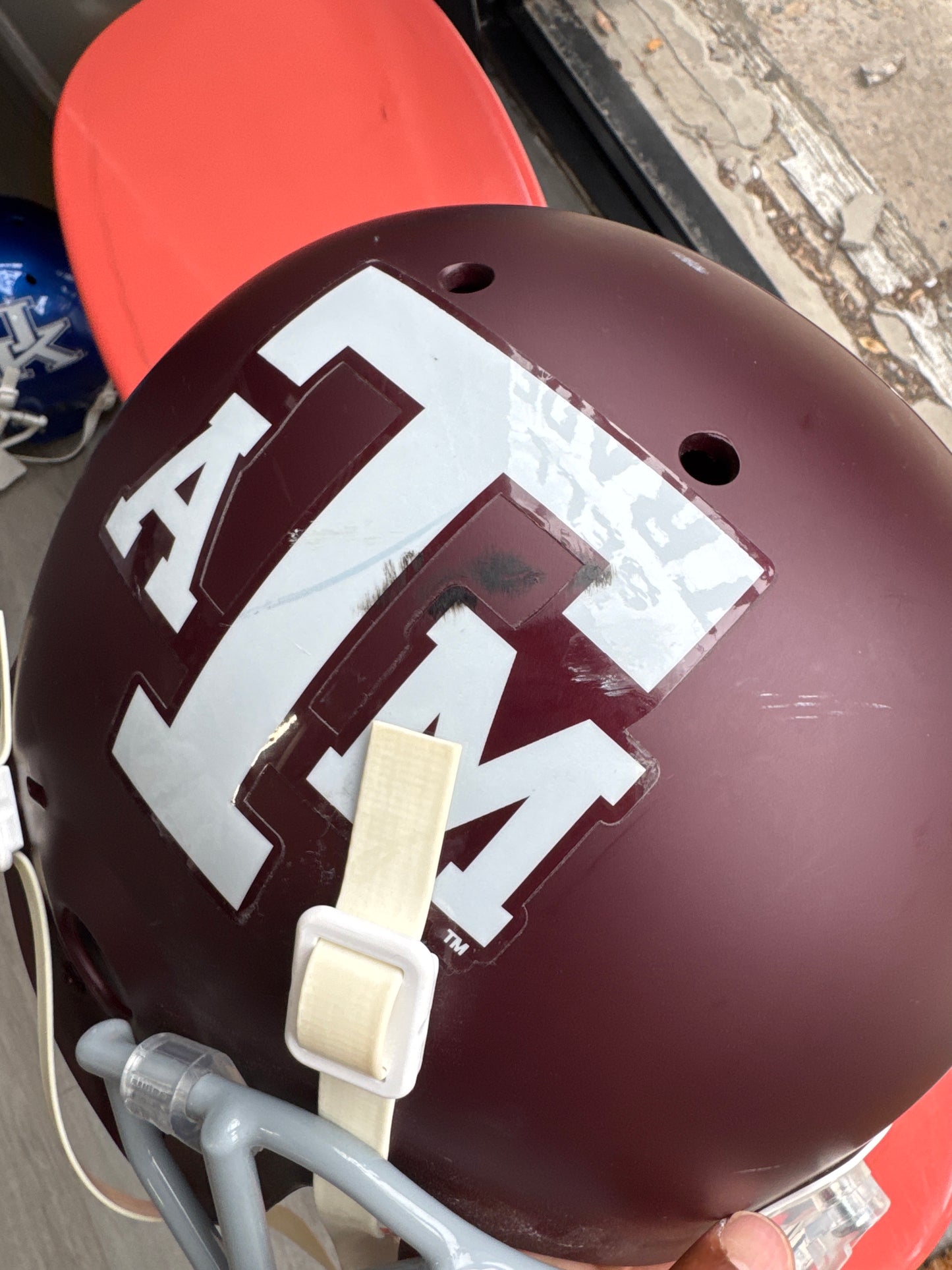 Texas A&M Aggies NCAA Schutt XP Full Size REPLICA Gameday Football Helmet