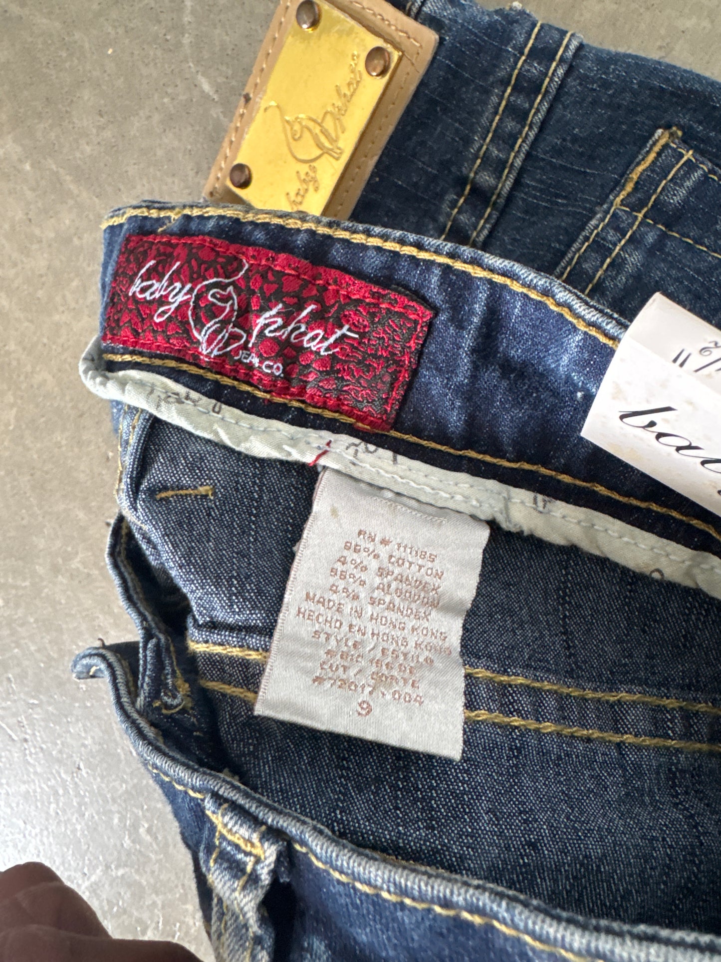 Vintage Y2K Women’s Baby Phat Bootcut Denim Jeans