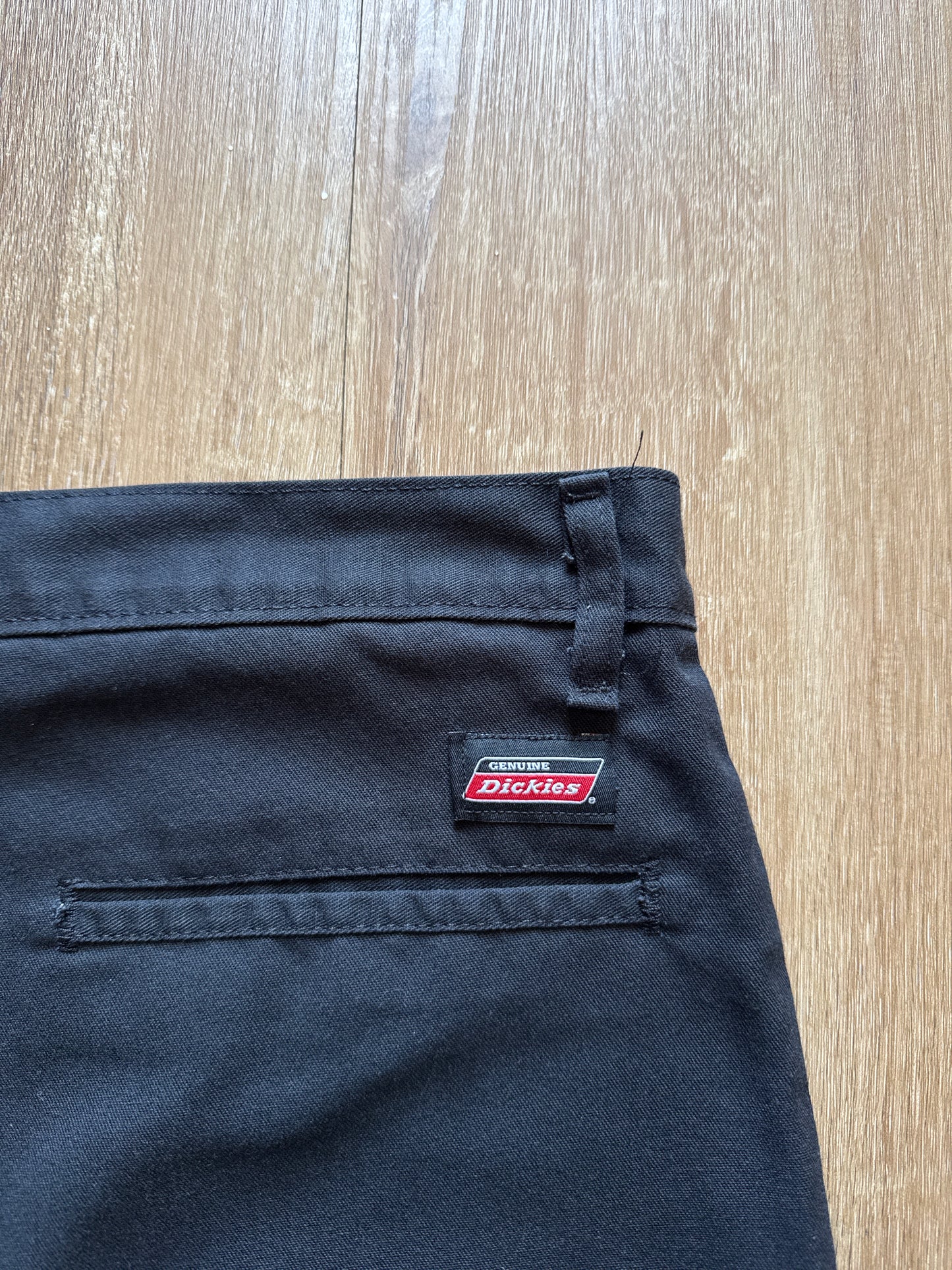 Dickies Black Loose Fit Work Shorts