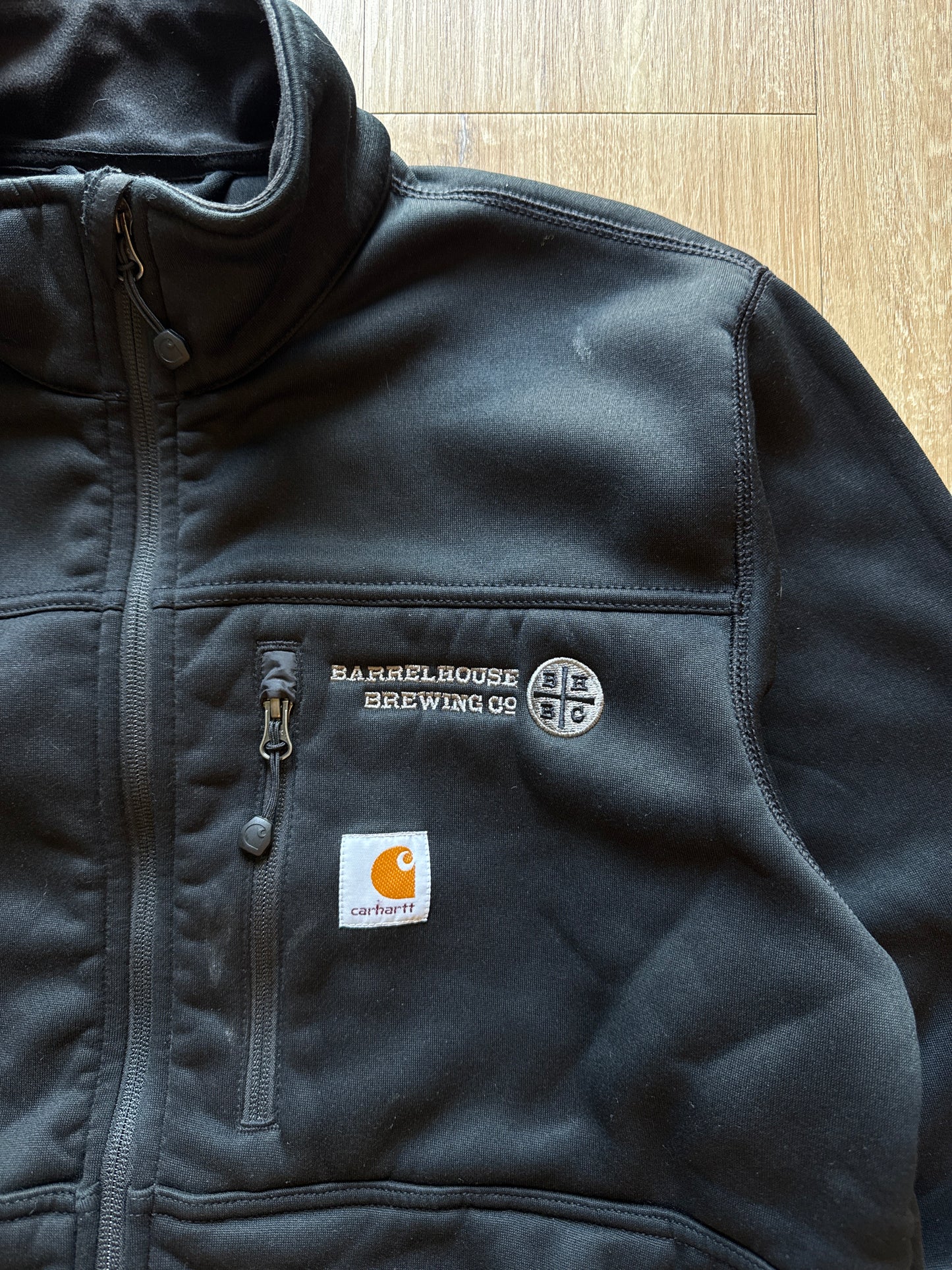 Carhartt Barrellhouse Brewing Co Shell Zip Up Jacket