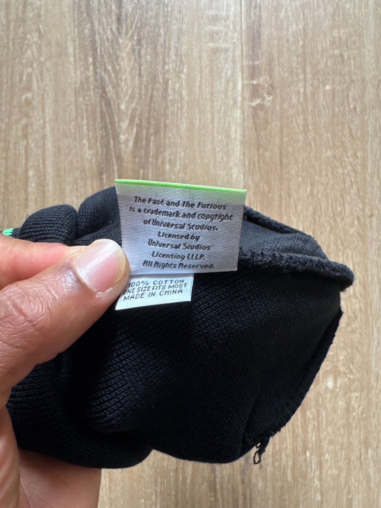 The Fast And The Furious 2 Fast 2 Furios Knit Green Beanie Hat