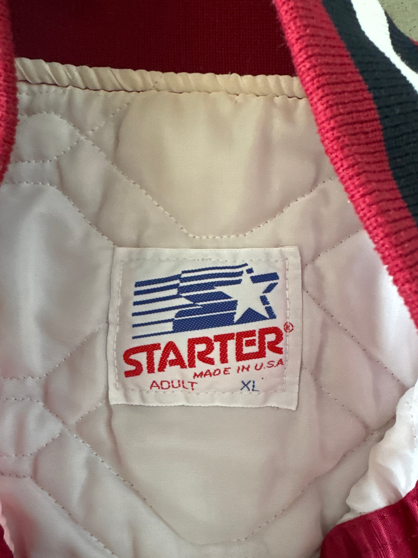 Vintage 90s Starter University Of South Carolina Gamecocks Satin Bomber Jacket