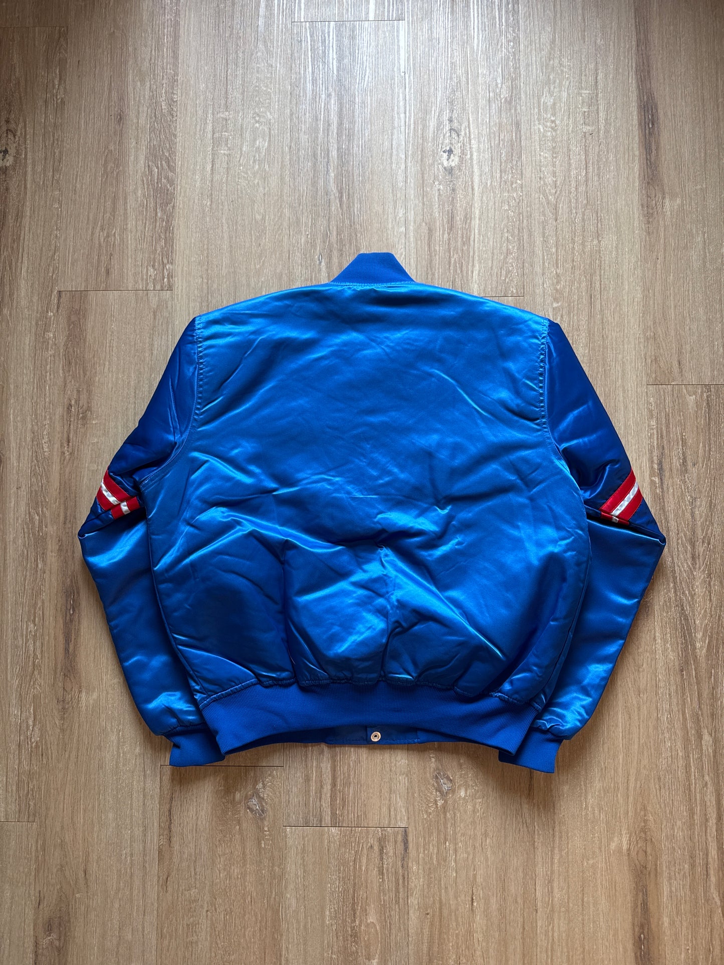 Vintage 90’s Starter New York Giants Satin NFL Bomber Jacket