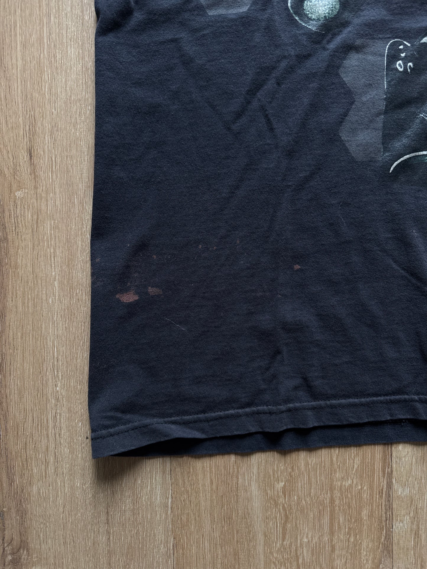 Y2k Nike Jordan 21 Release 2006 Black Tee