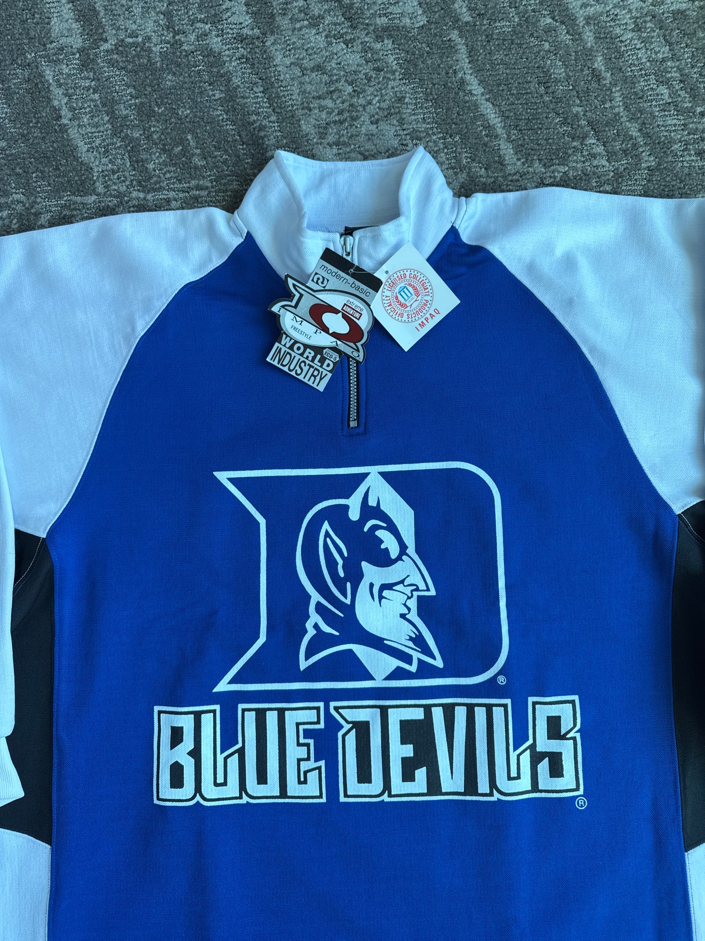 Vintage Impaq Collegiate Sportswear Duke University Blue Devils