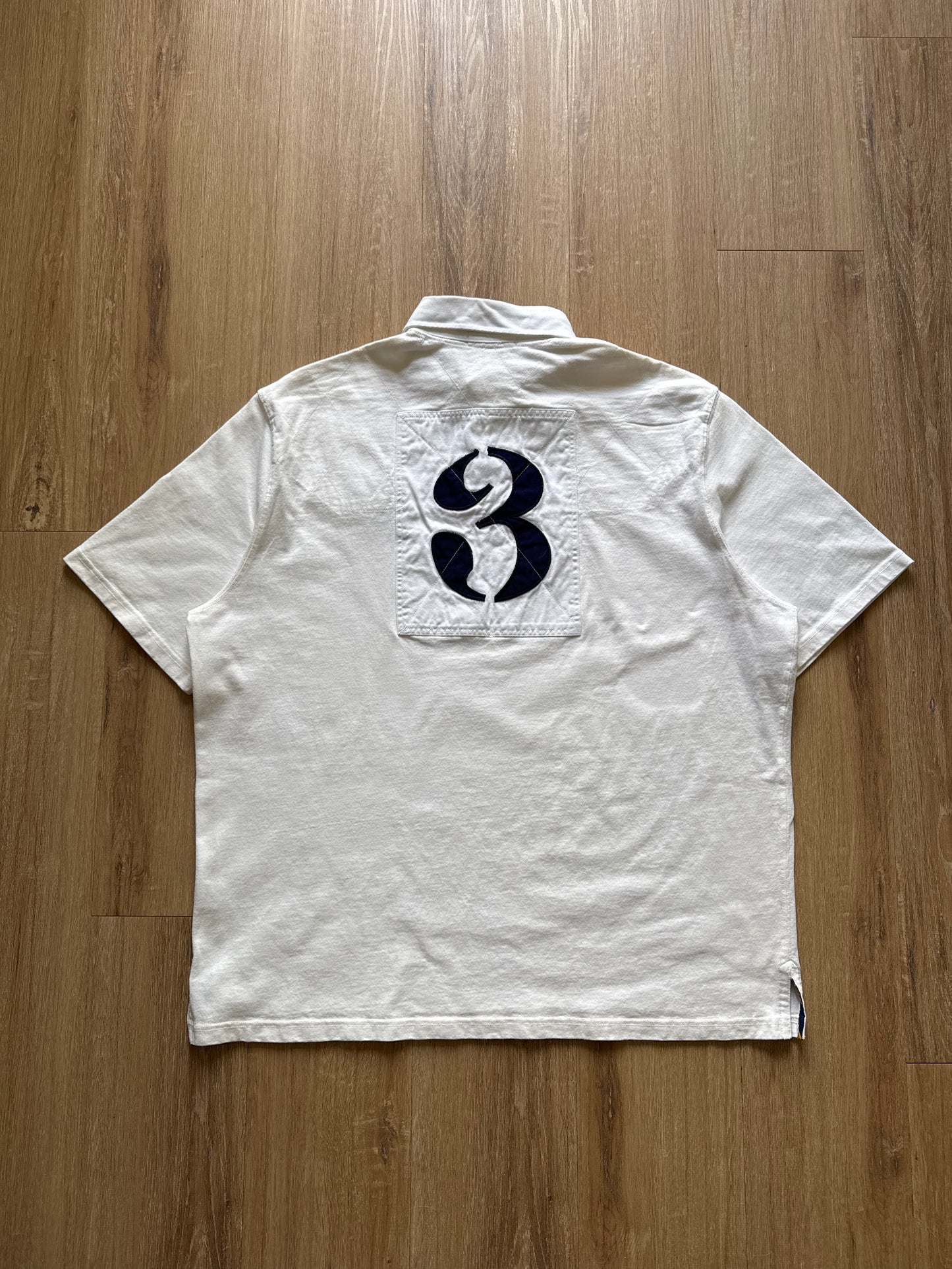 Vintage Polo Ralph Lauren Crest Nautical Collared Shirt
