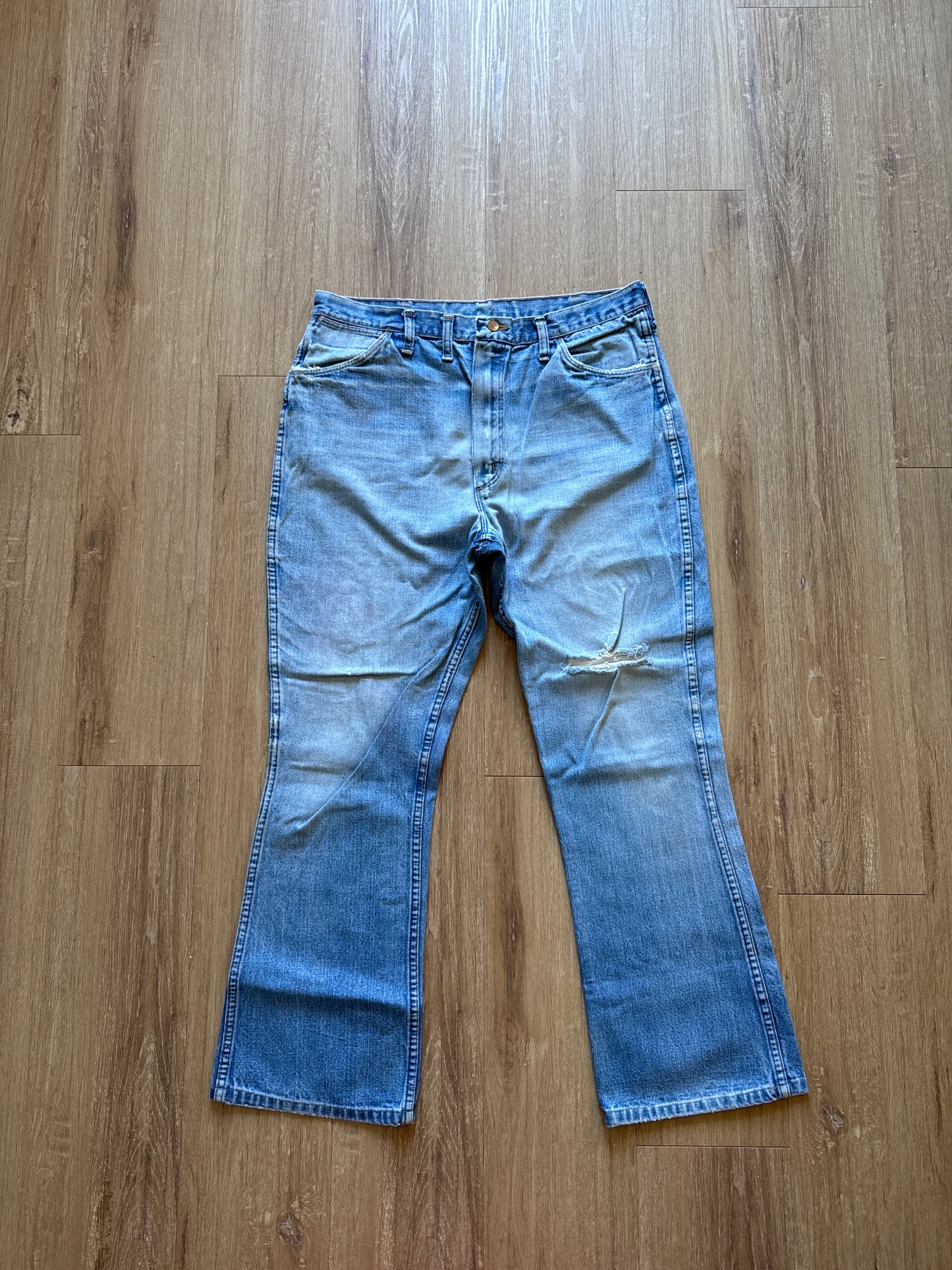 Vintage Wrangler Bell Bottom Denim Jeans