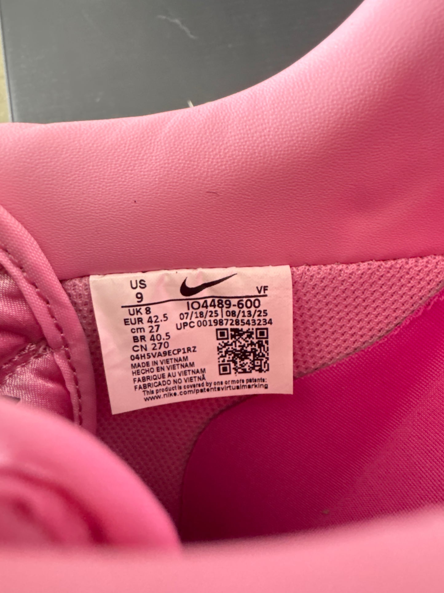 Nike Air Force 1 Pink Cooler Mulberry Rose