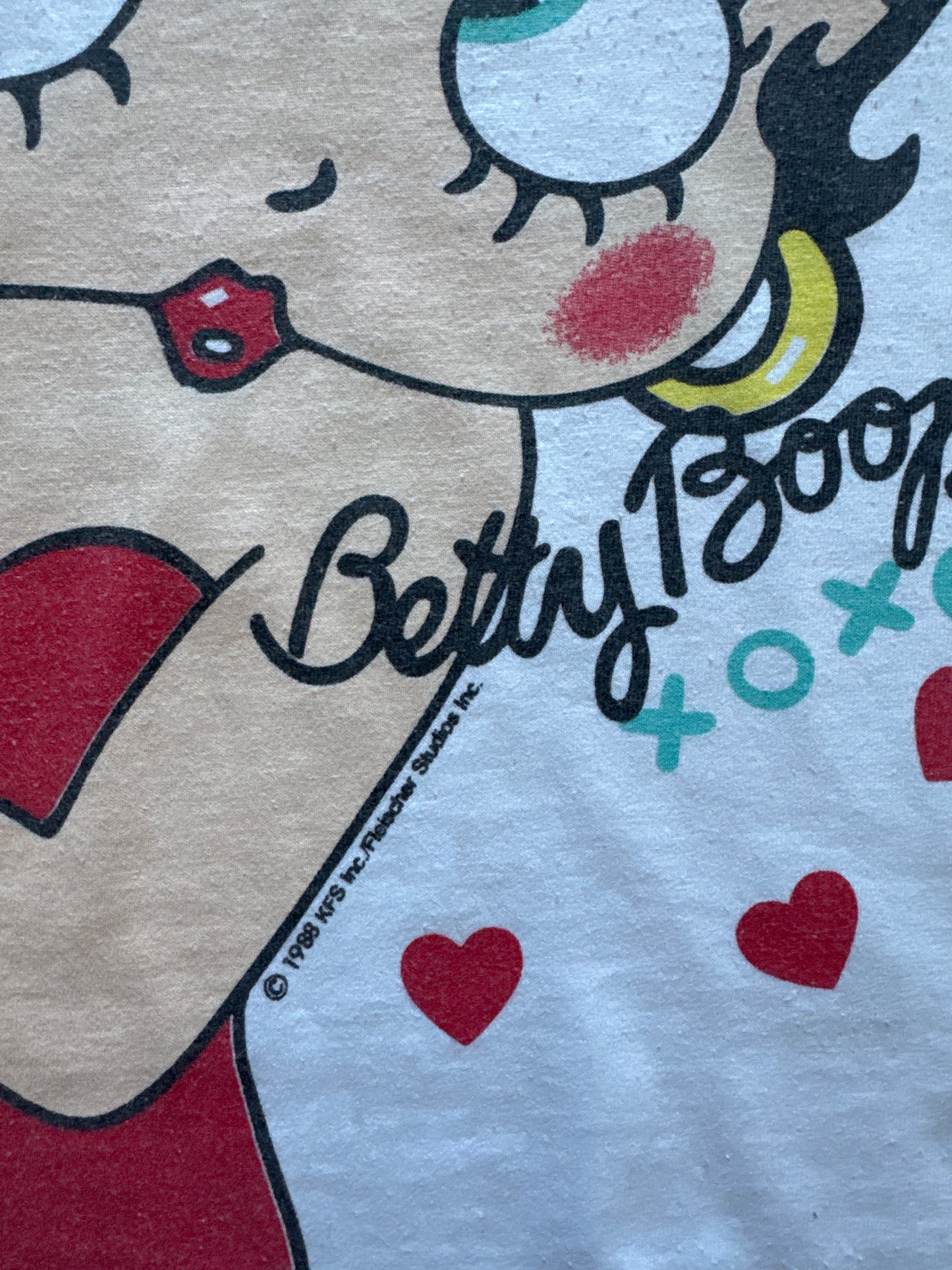 Vintage 1988 Betty Boop XOXO Tee