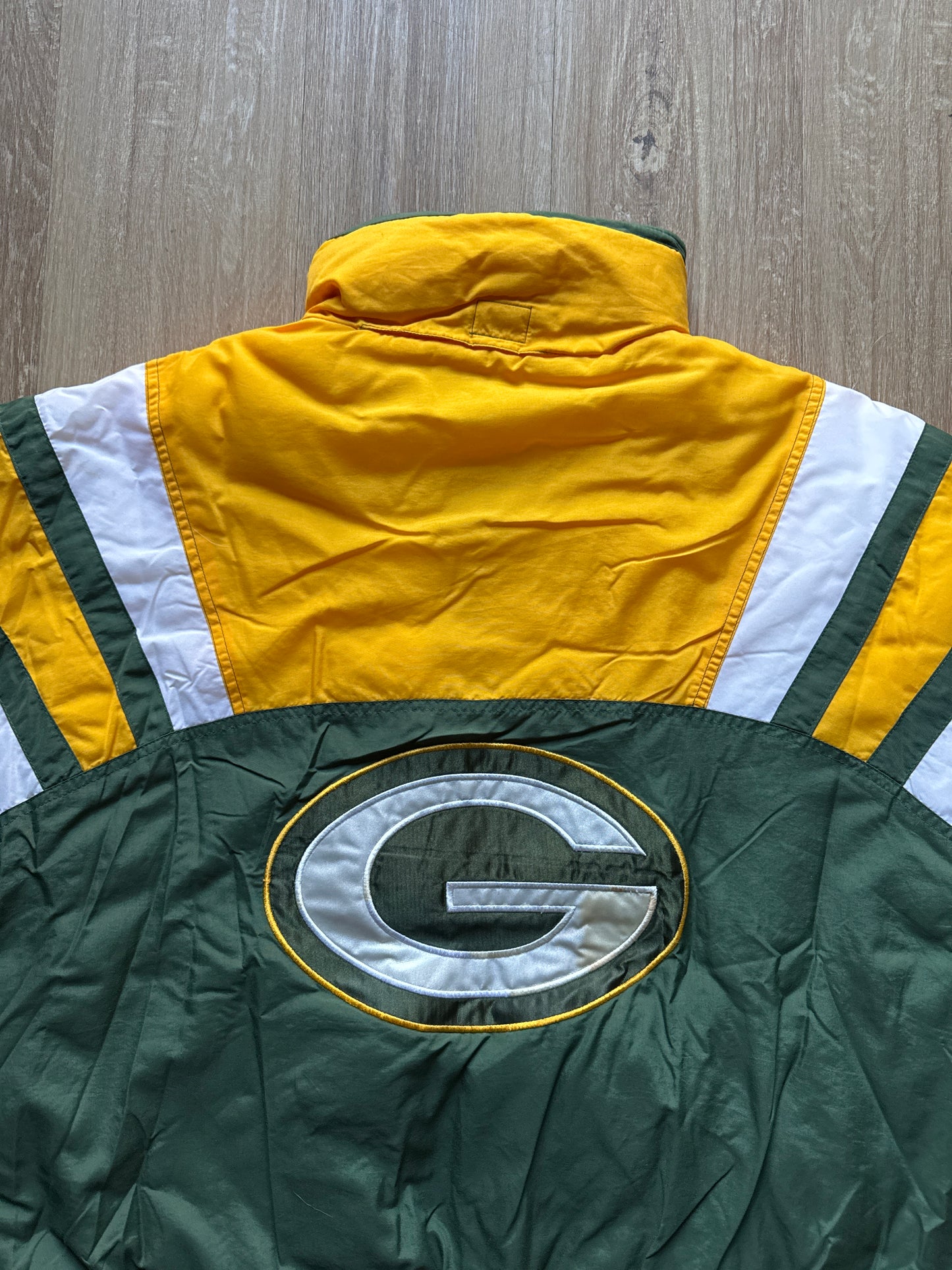Vintage 90s Gameday Green Bay Packers Puffer Jacket