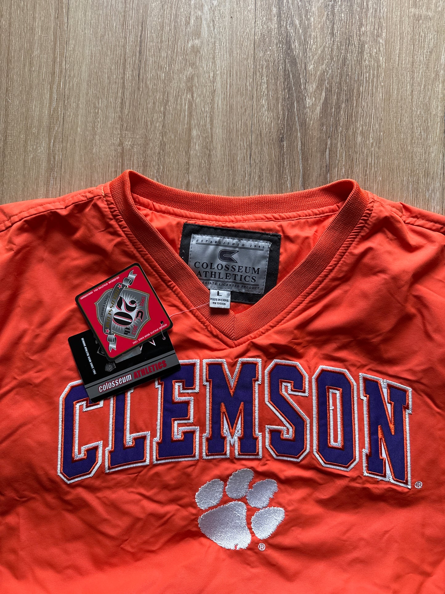 Vintage University Of Clemson University Tigers Pullover