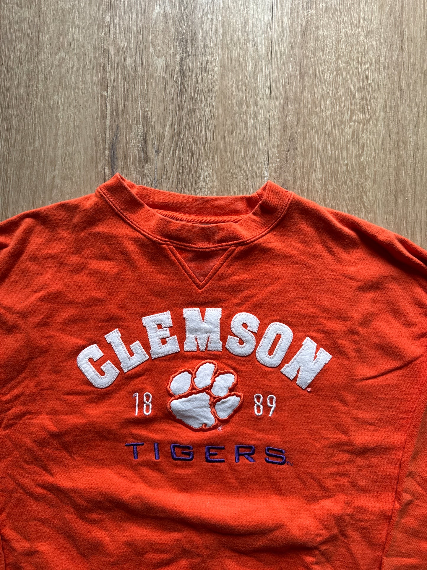 Vintage University Of Clemson Tigers Sweatshirt