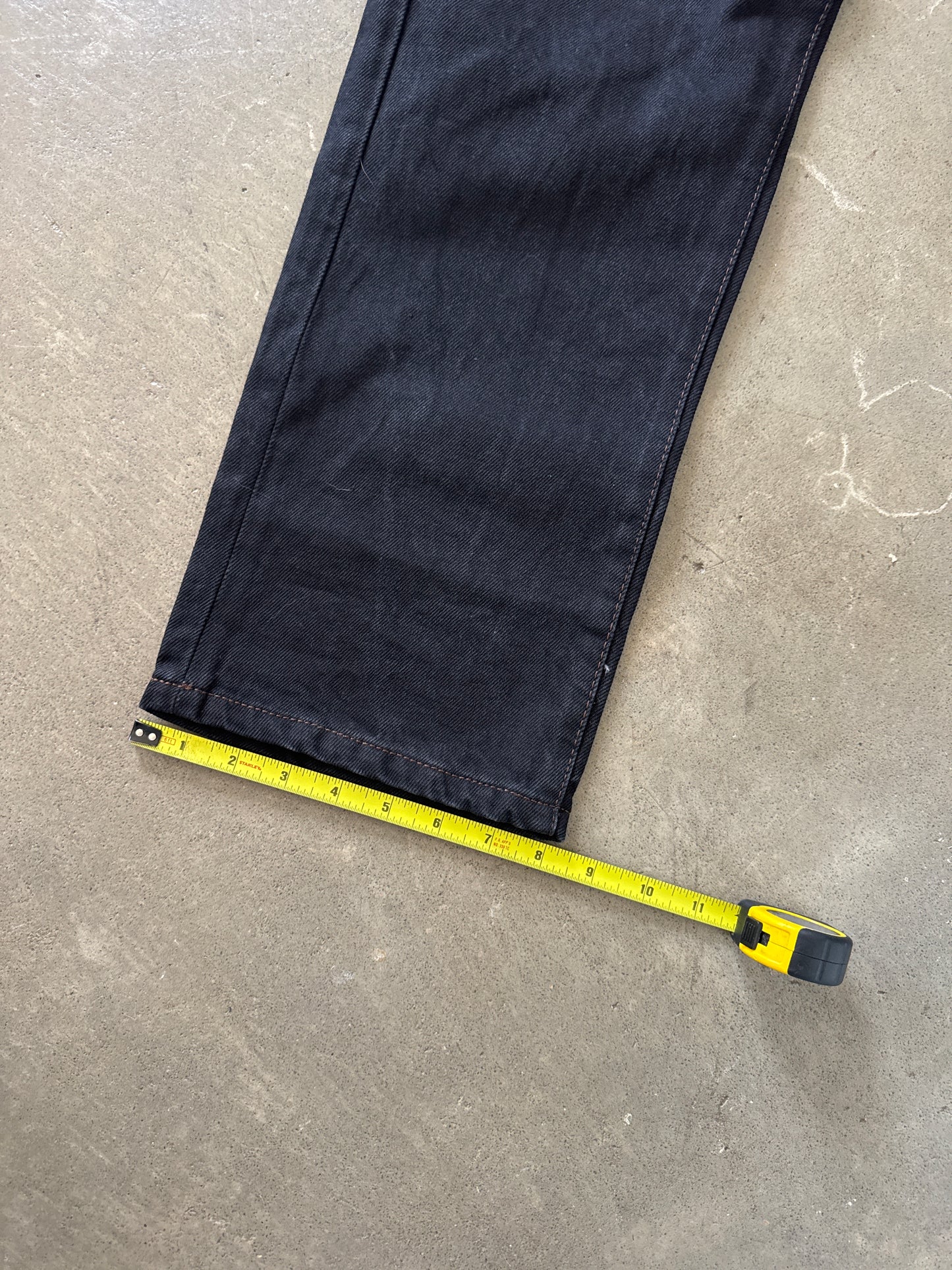 Evisu Embroidered Orange Bull Selvedge Japanese Denim Jeans