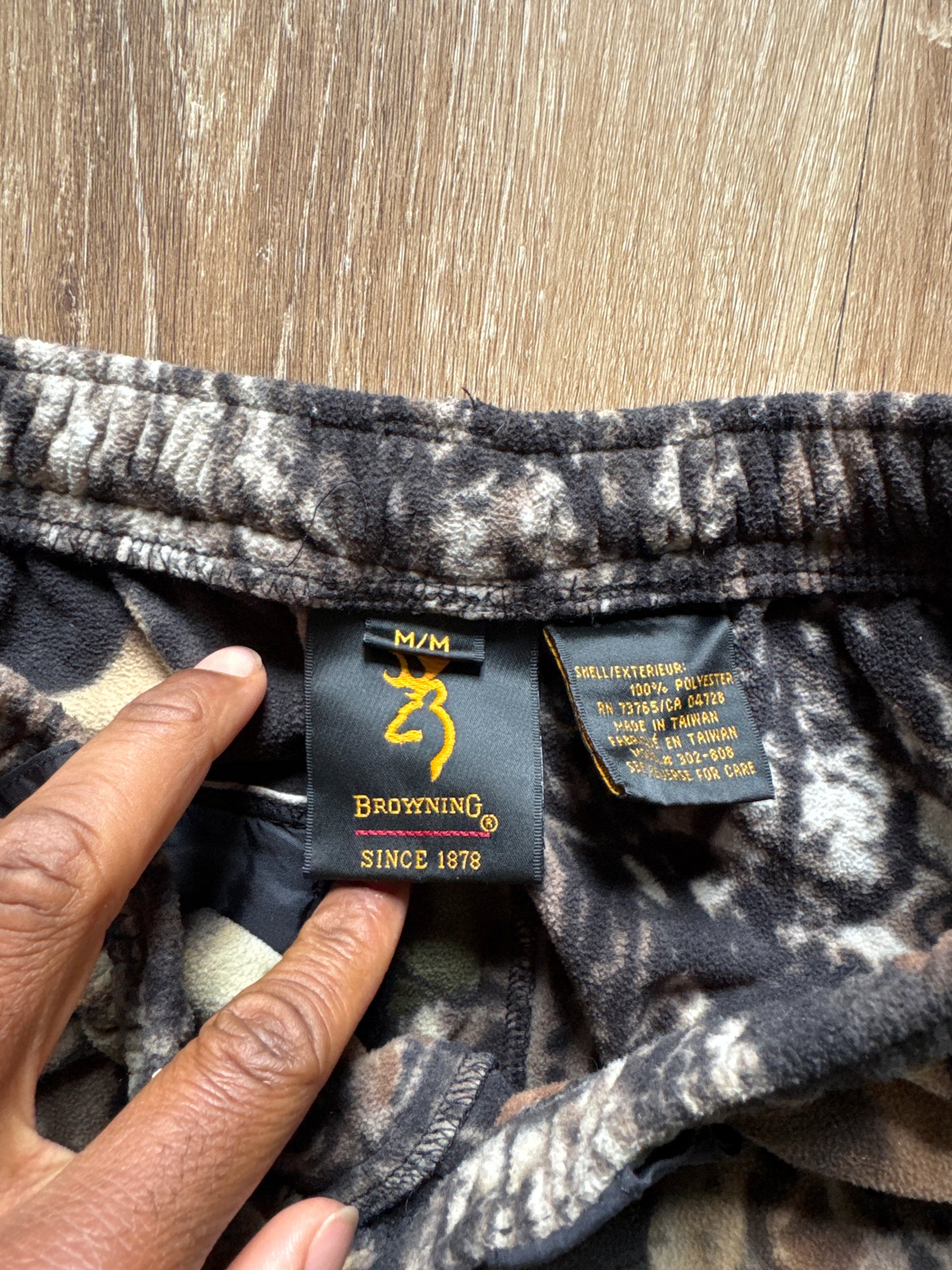 Browning Forest Camo Fleece Pants