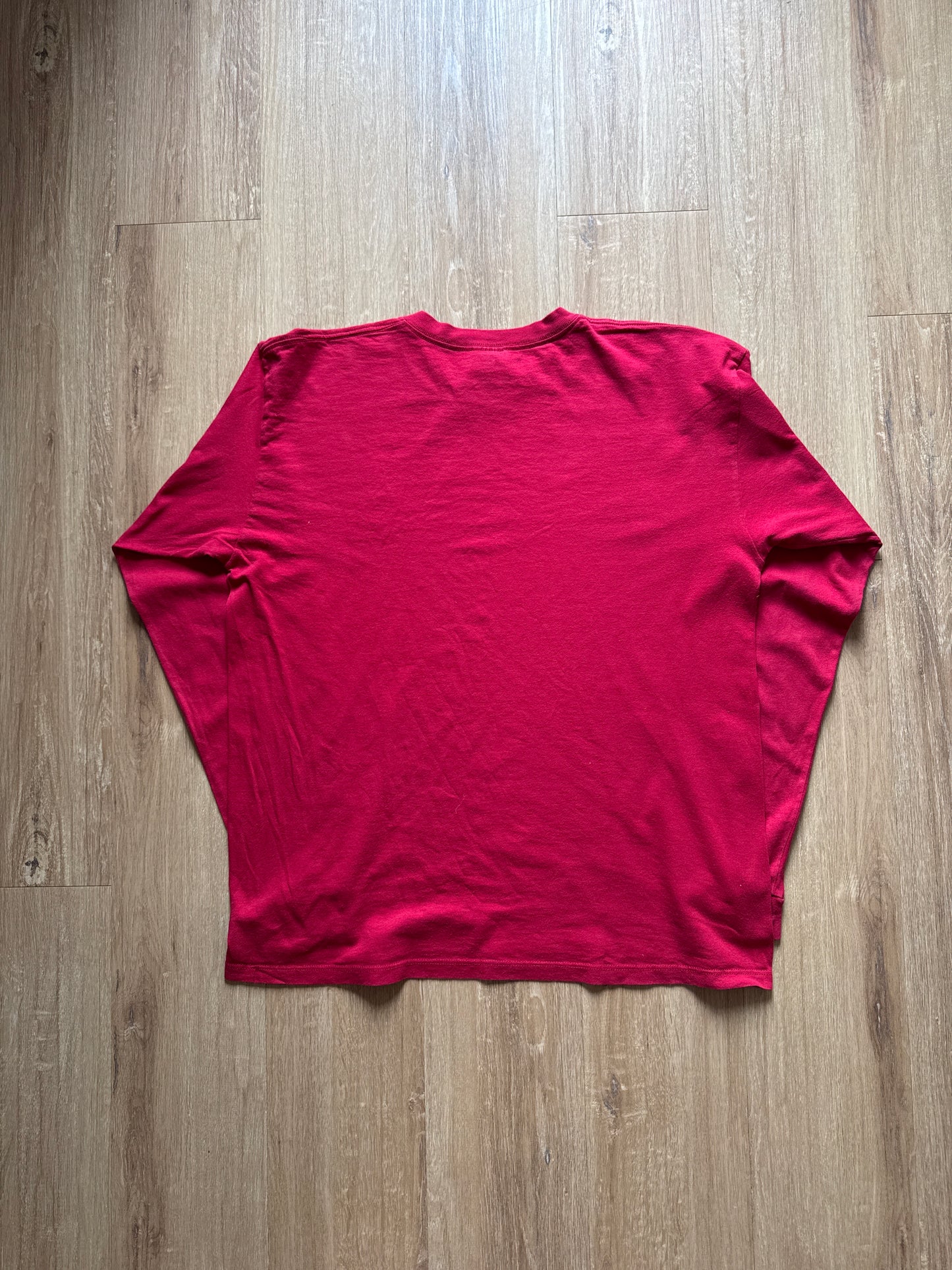 Vintage 90s Nike Multi Logo Embroidered Long Sleeve Tee